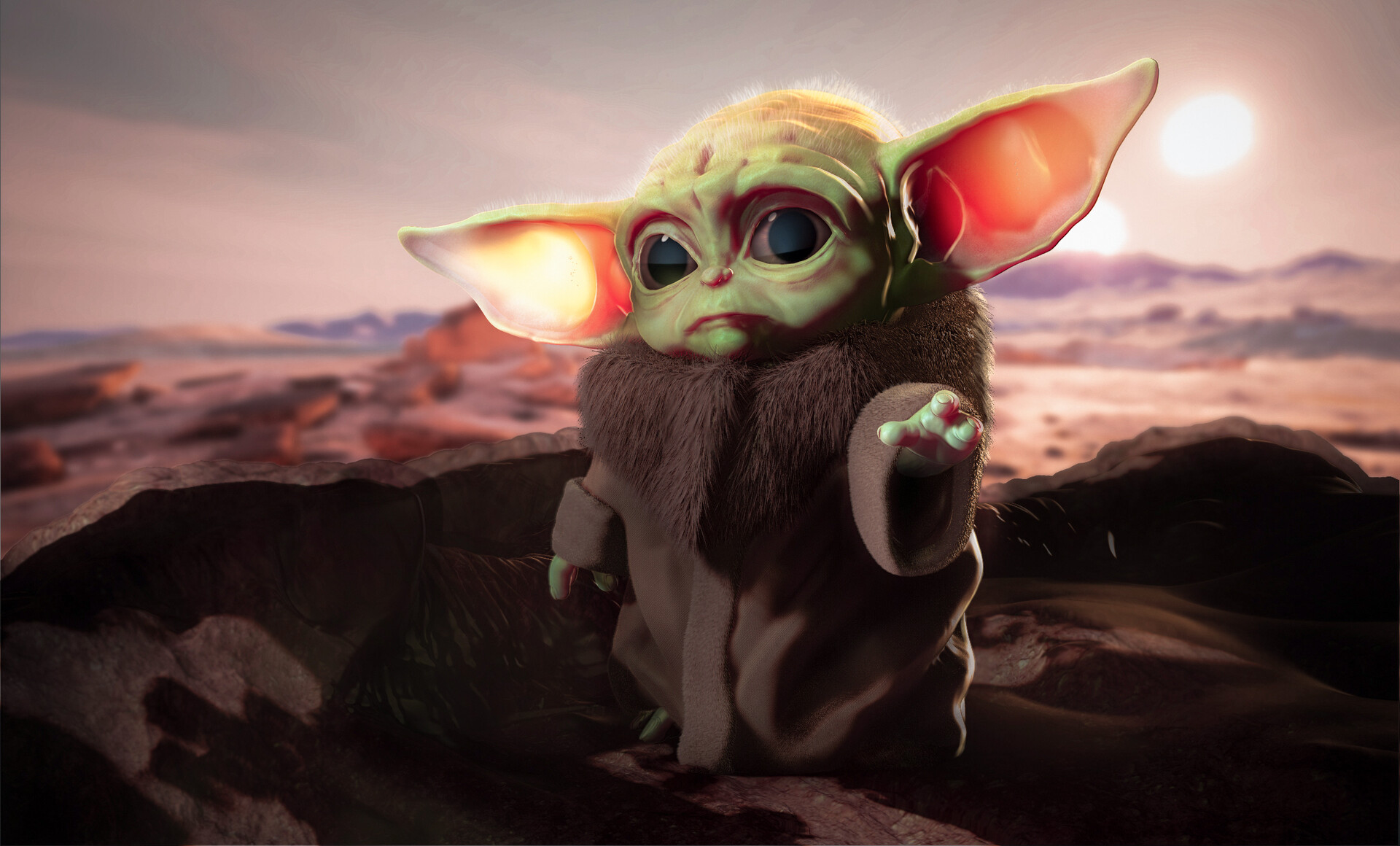 Artstation Baby Yoda Grogu Amauri Malvaez Artstation Baby Yoda Grogu Amauri Malvaez