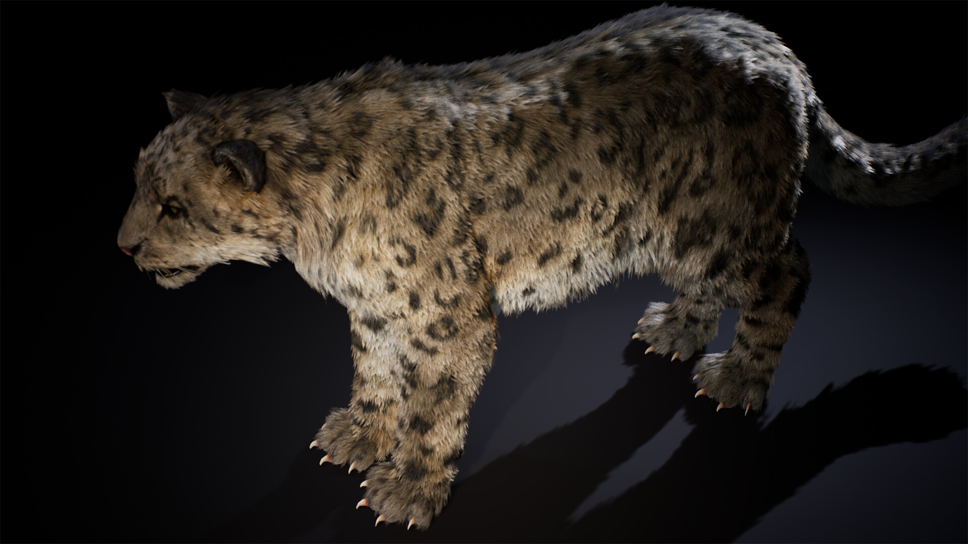ArtStation - Snow leopard UE4