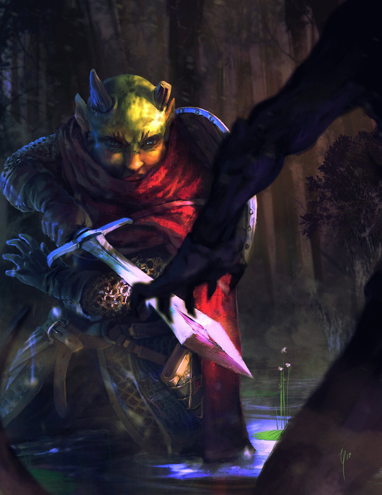 Young knight