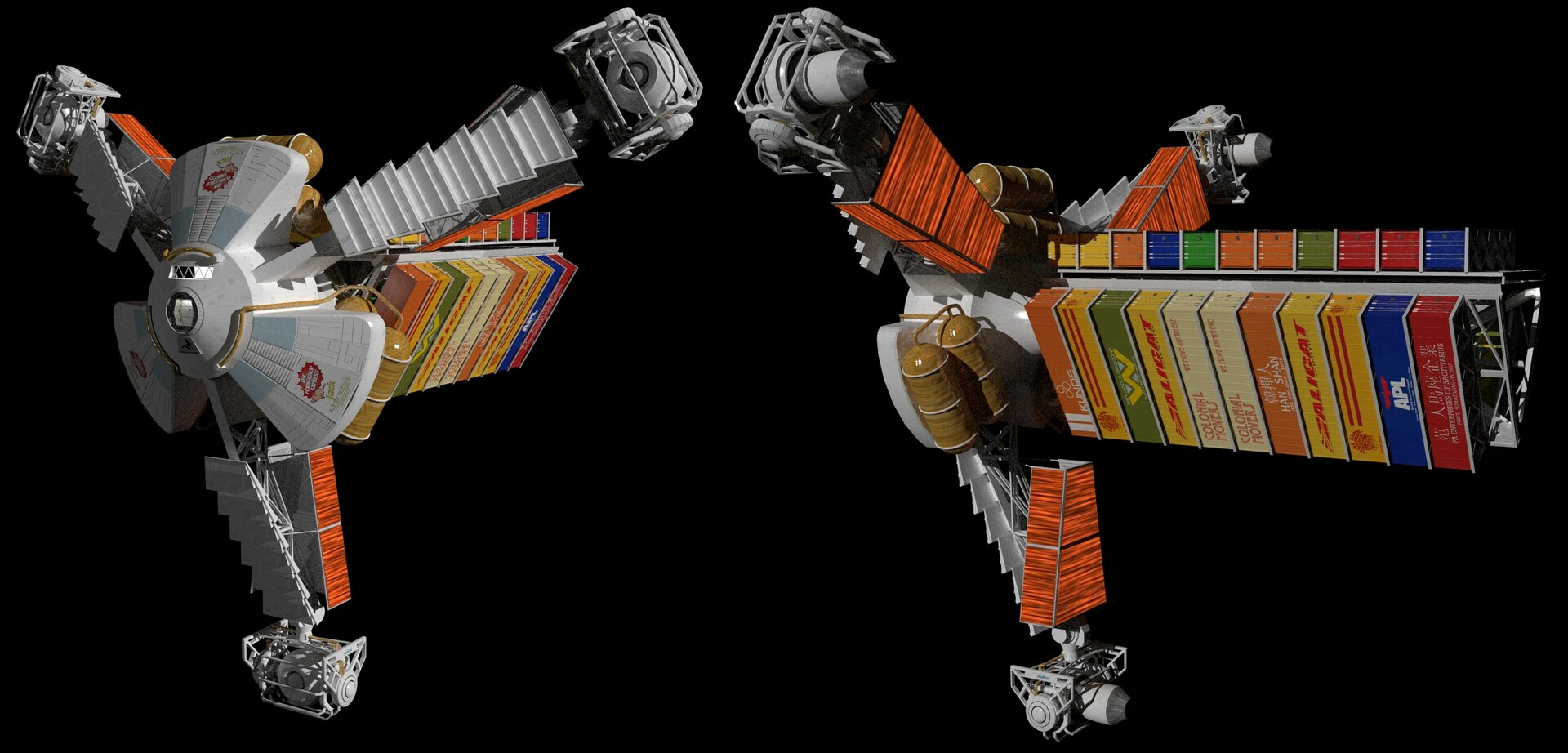 ArtStation The Pork Chop Express