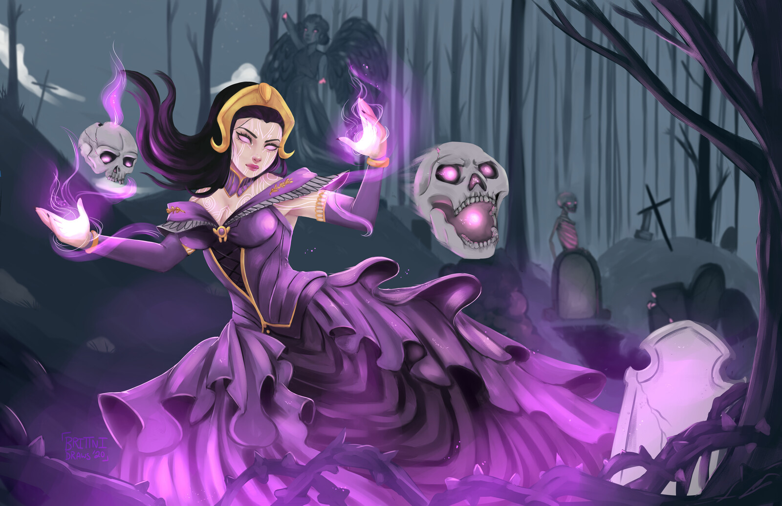 Liliana from Magic the Gathering 