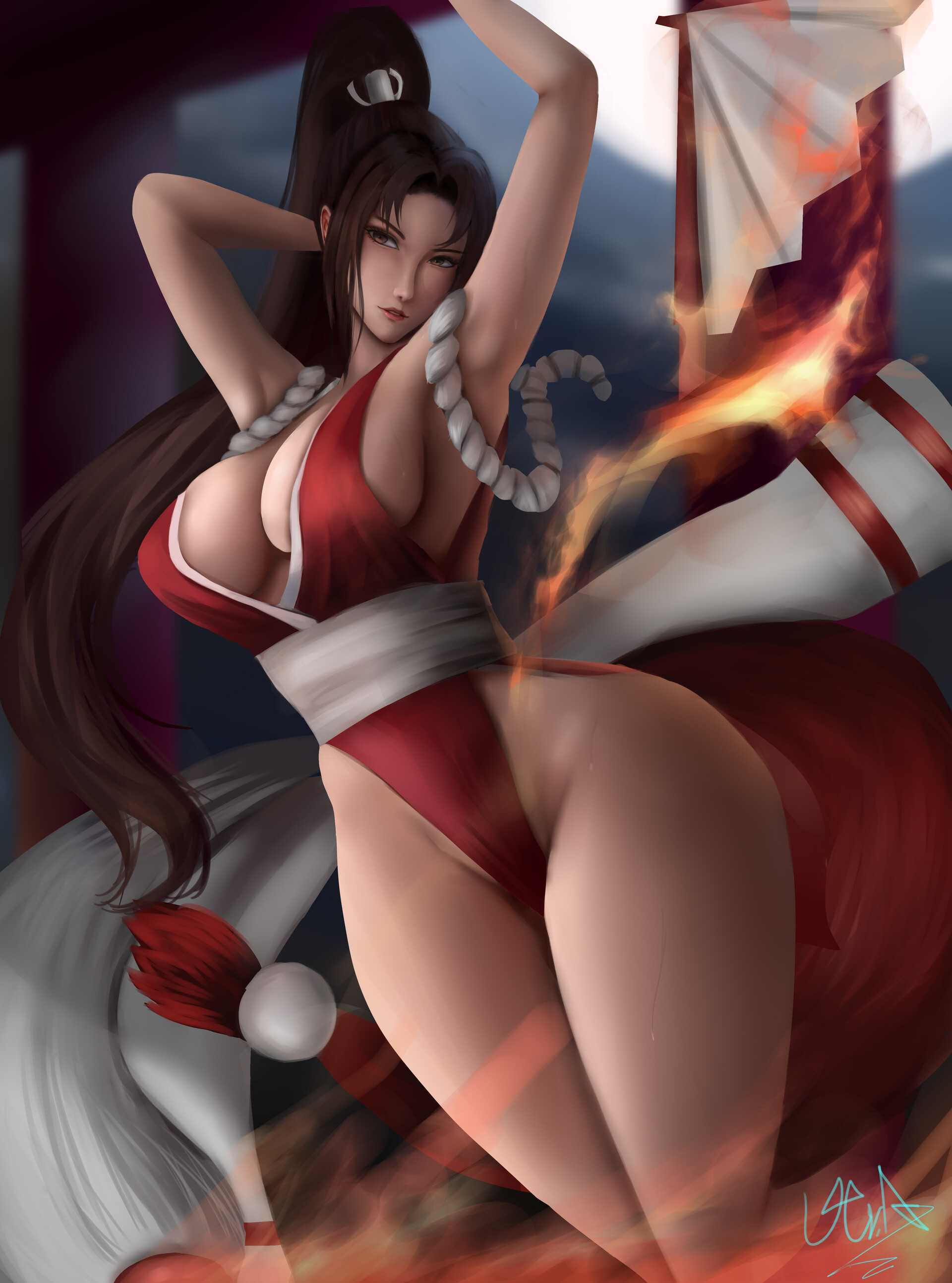 Artstation 不知火舞mai Shiranui U Ltra Artstation 不知火舞mai Shiranui U Ltra