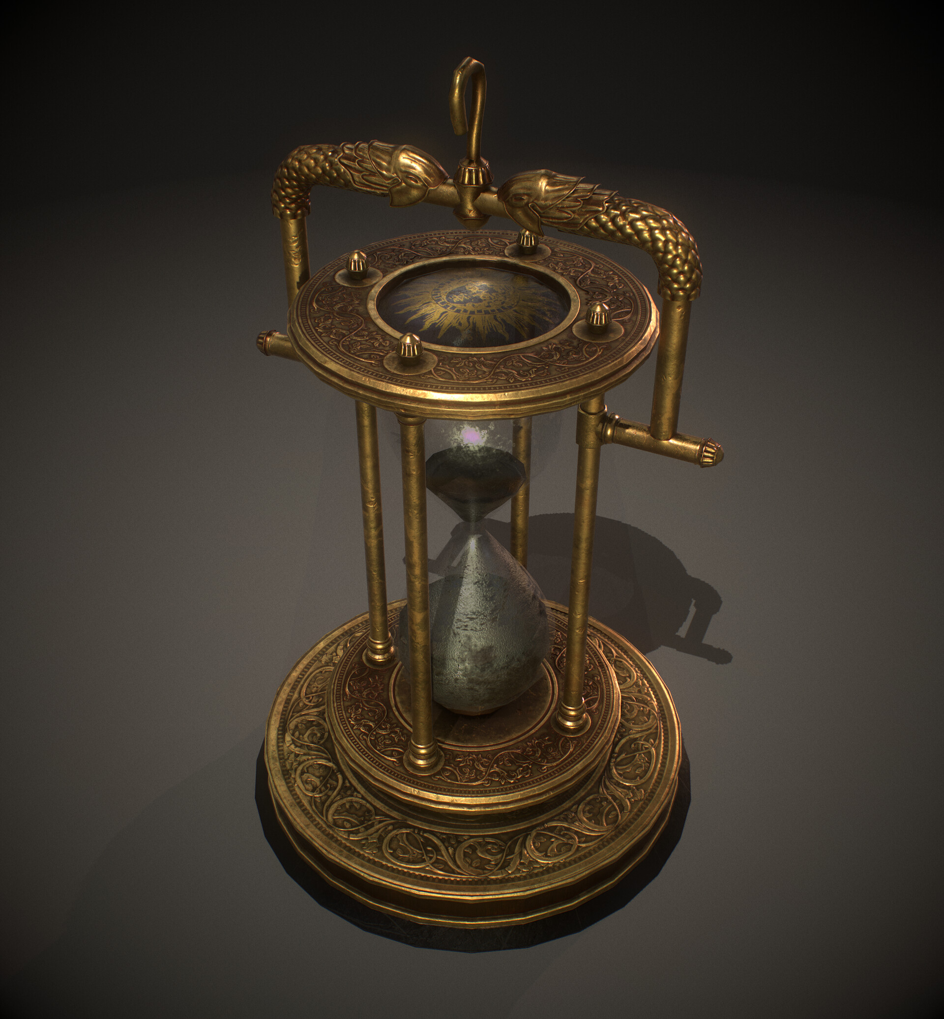 old hourglass