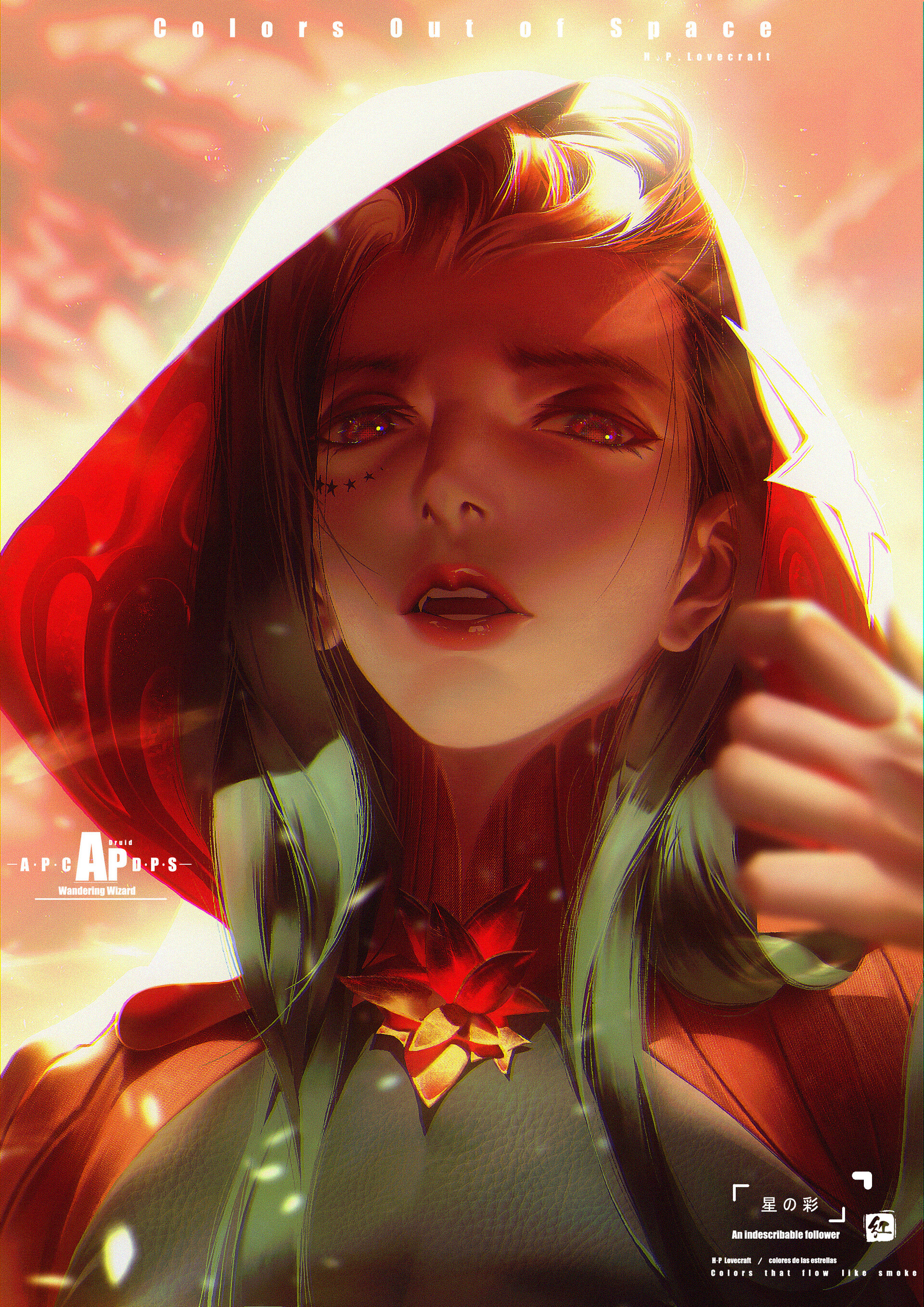 ArtStation - Druid【Colors Out of Space】 · Practice【Color exercises】