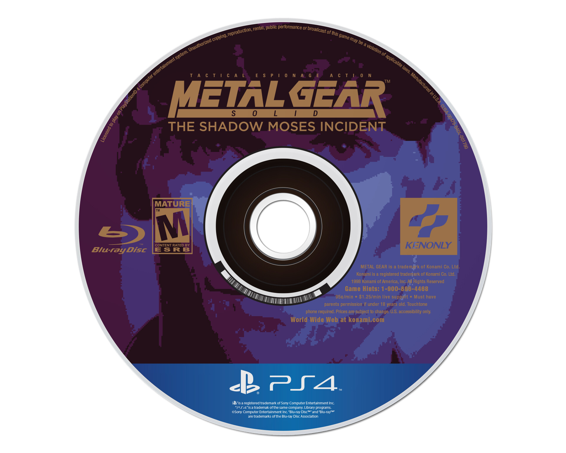 Download Artstation Metal Gear Solid Fan Redesign Ps4 Game Case And Disc Mockup Kenya Taylor