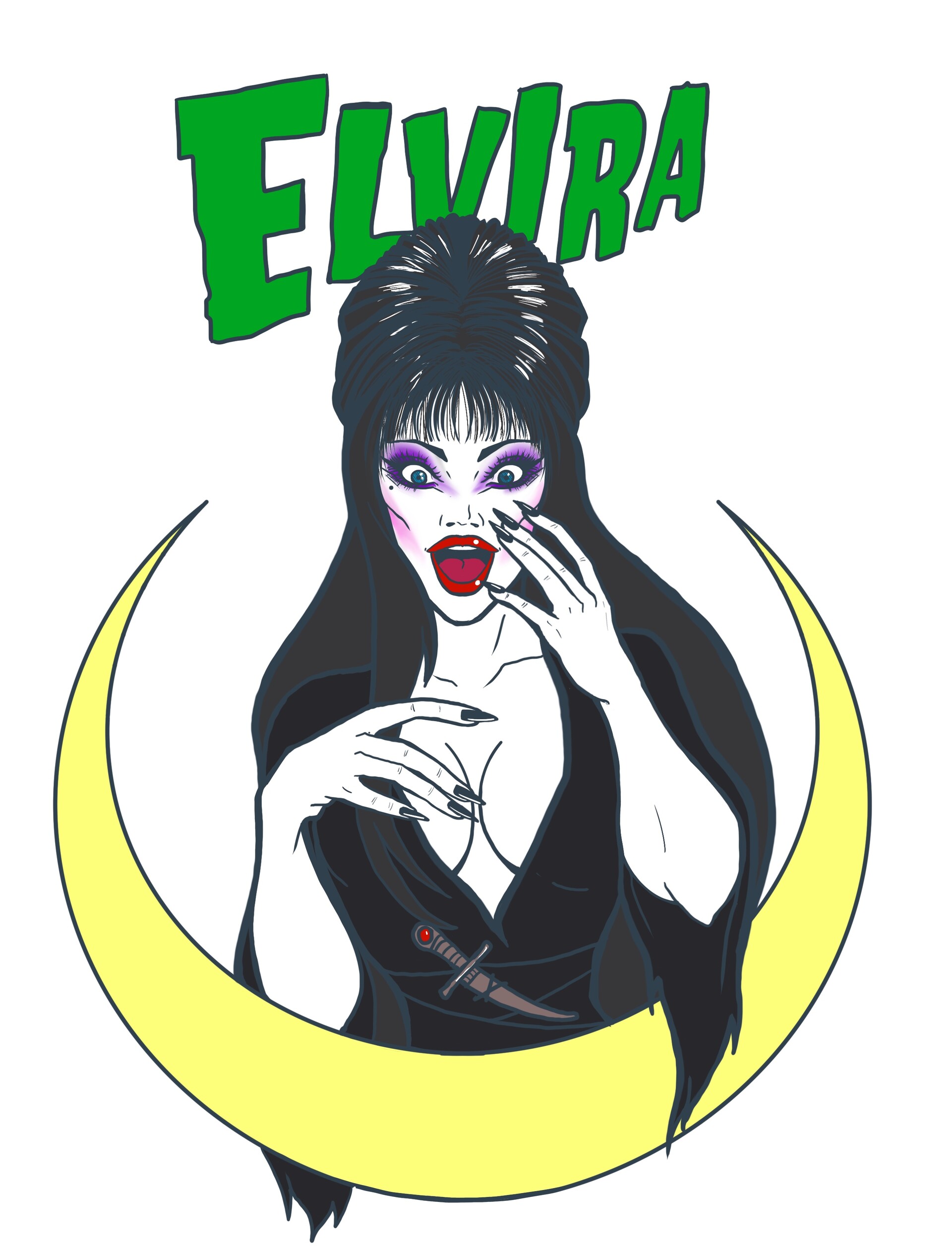 Carolain Pain - Elvira Mistress of the Dark