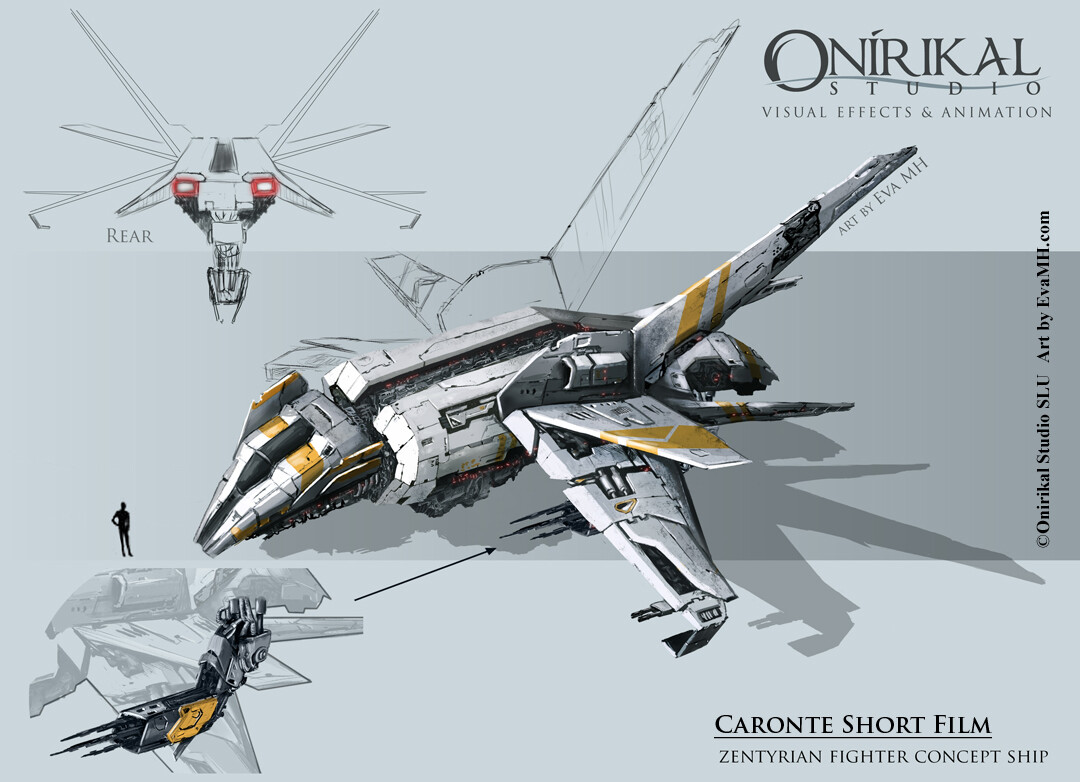 CaronteShort_Fighter concept art