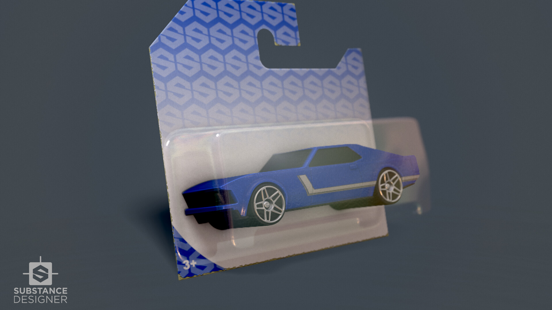 toy car packet