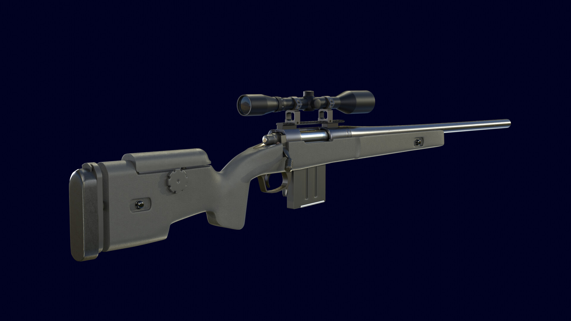 Arie Prickler - Bolt Action Rifle w/ Tac Stock