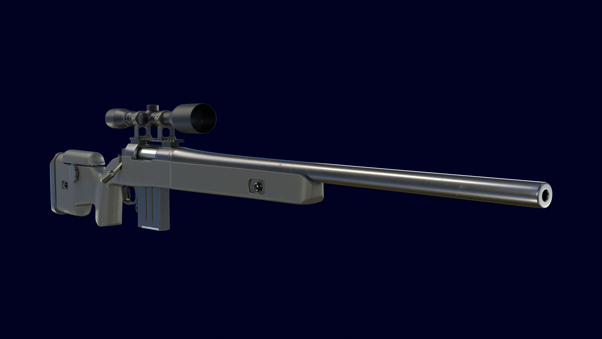Arie Prickler - Bolt Action Rifle w/ Tac Stock