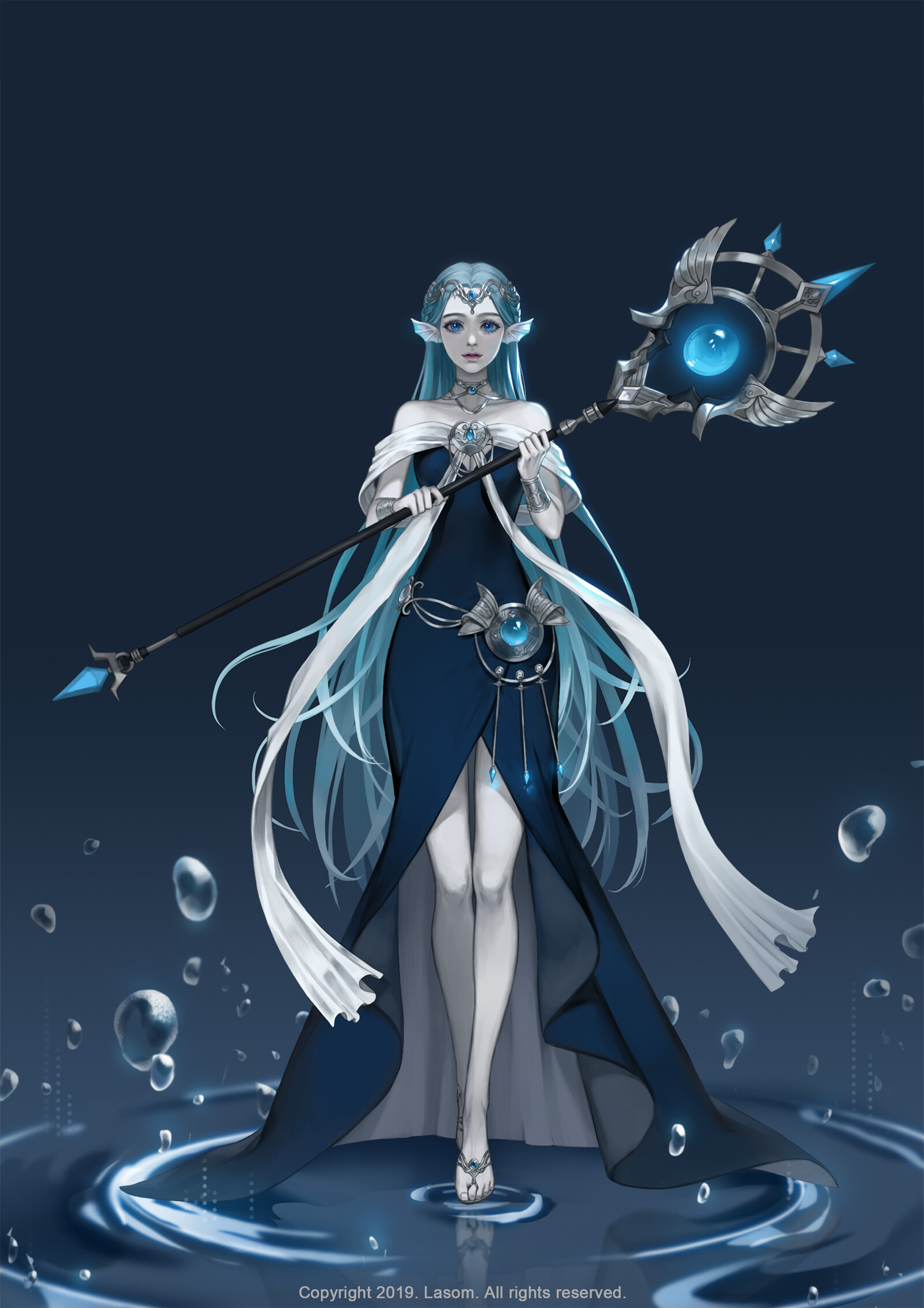 ArtStation - Water fairy