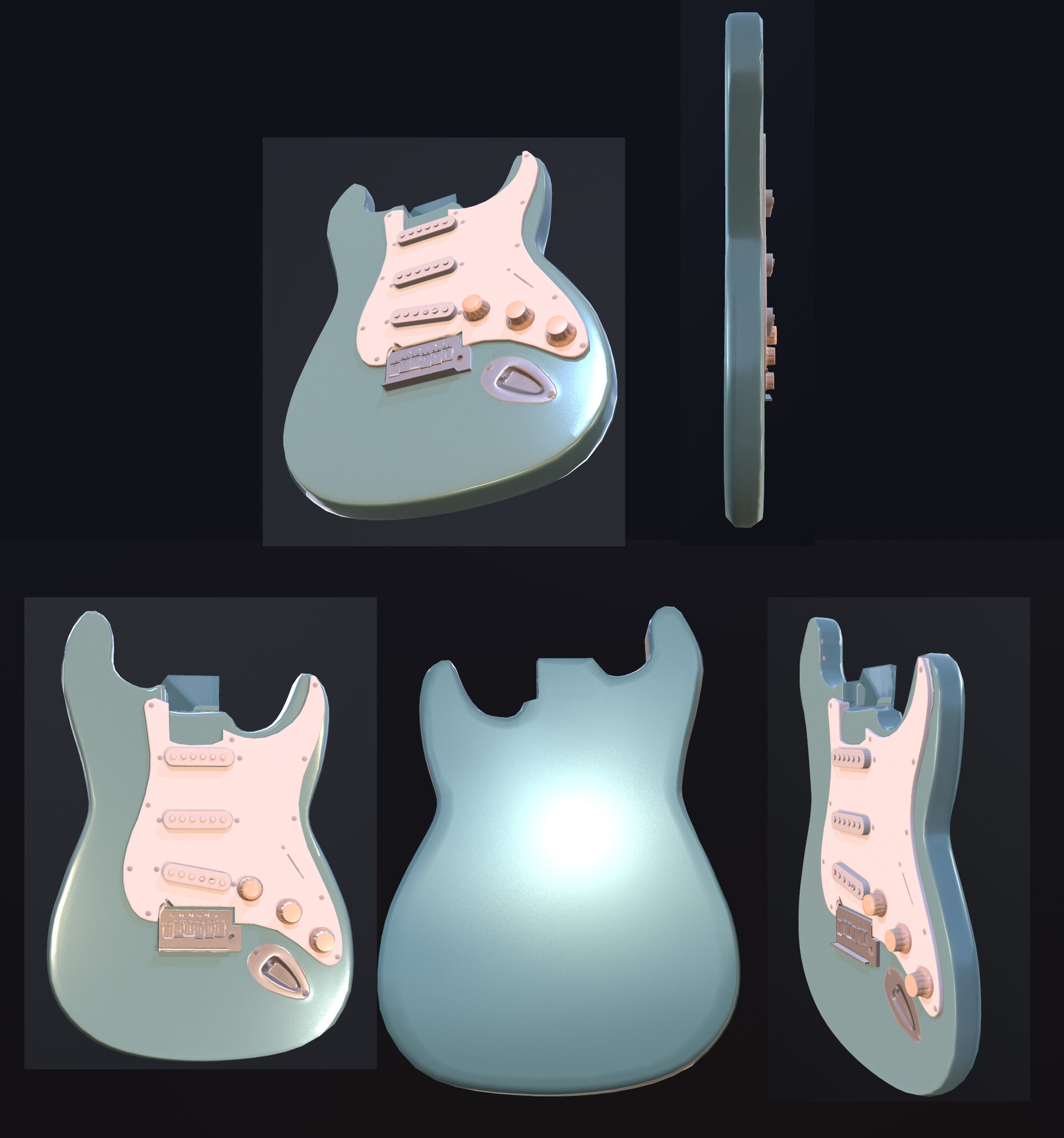 ArtStation - Electric Guitar