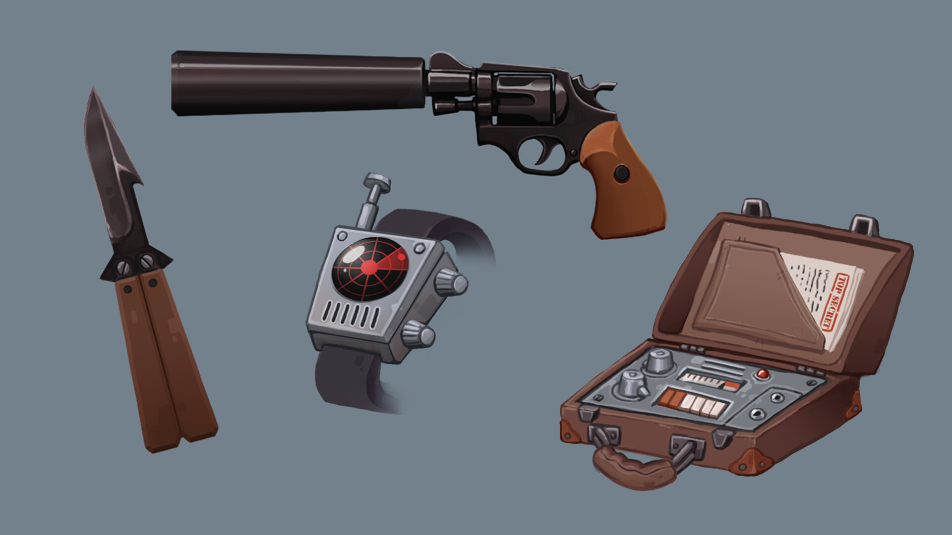 Alistair Rodgers - Team Fortress 2 Weapons