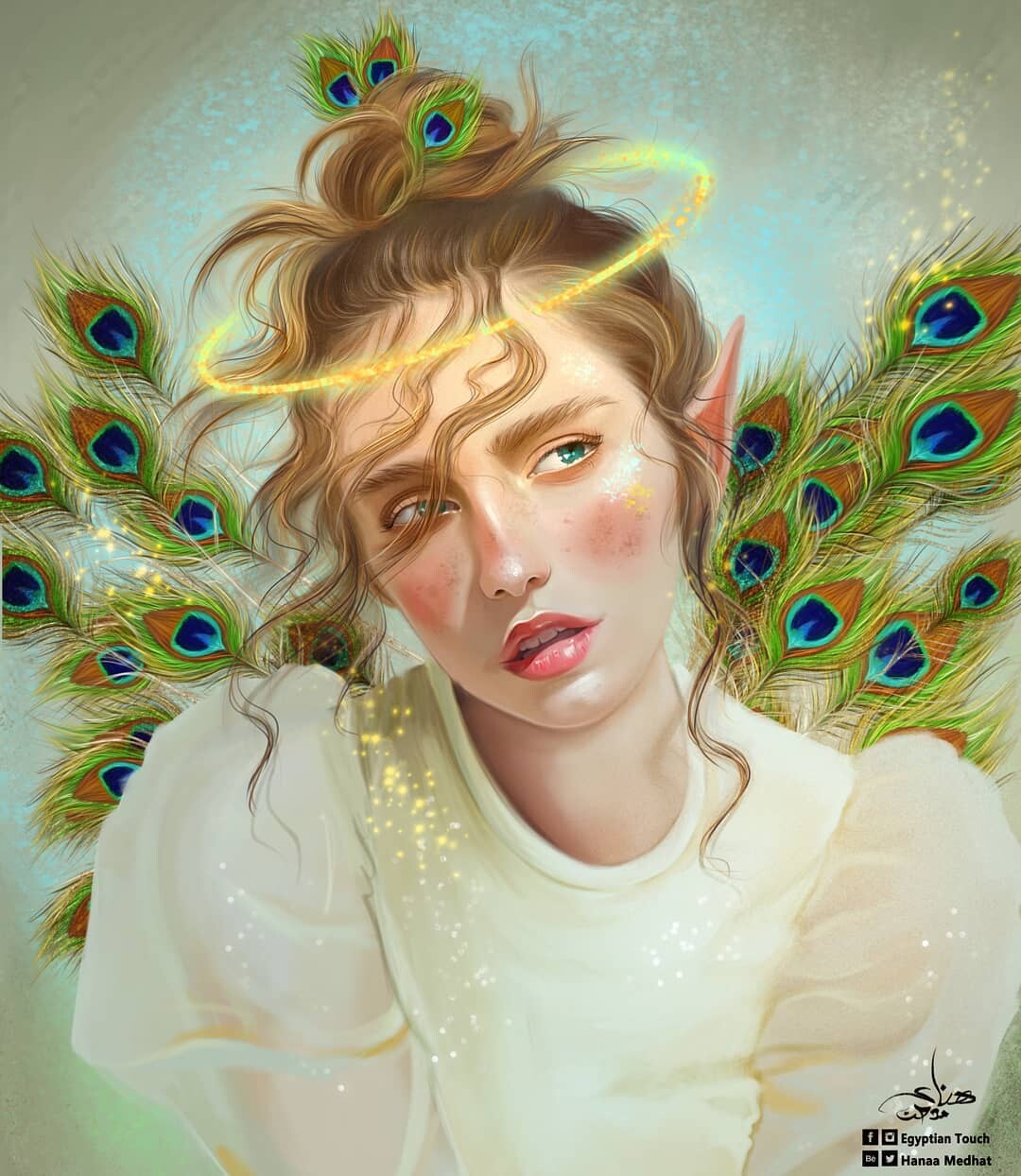 Peacock faerie