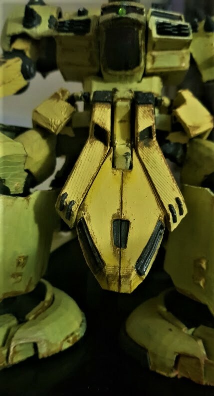 SHAIL PURI - YMS-16M Xamel (3D modeled & printed) // 144 scale