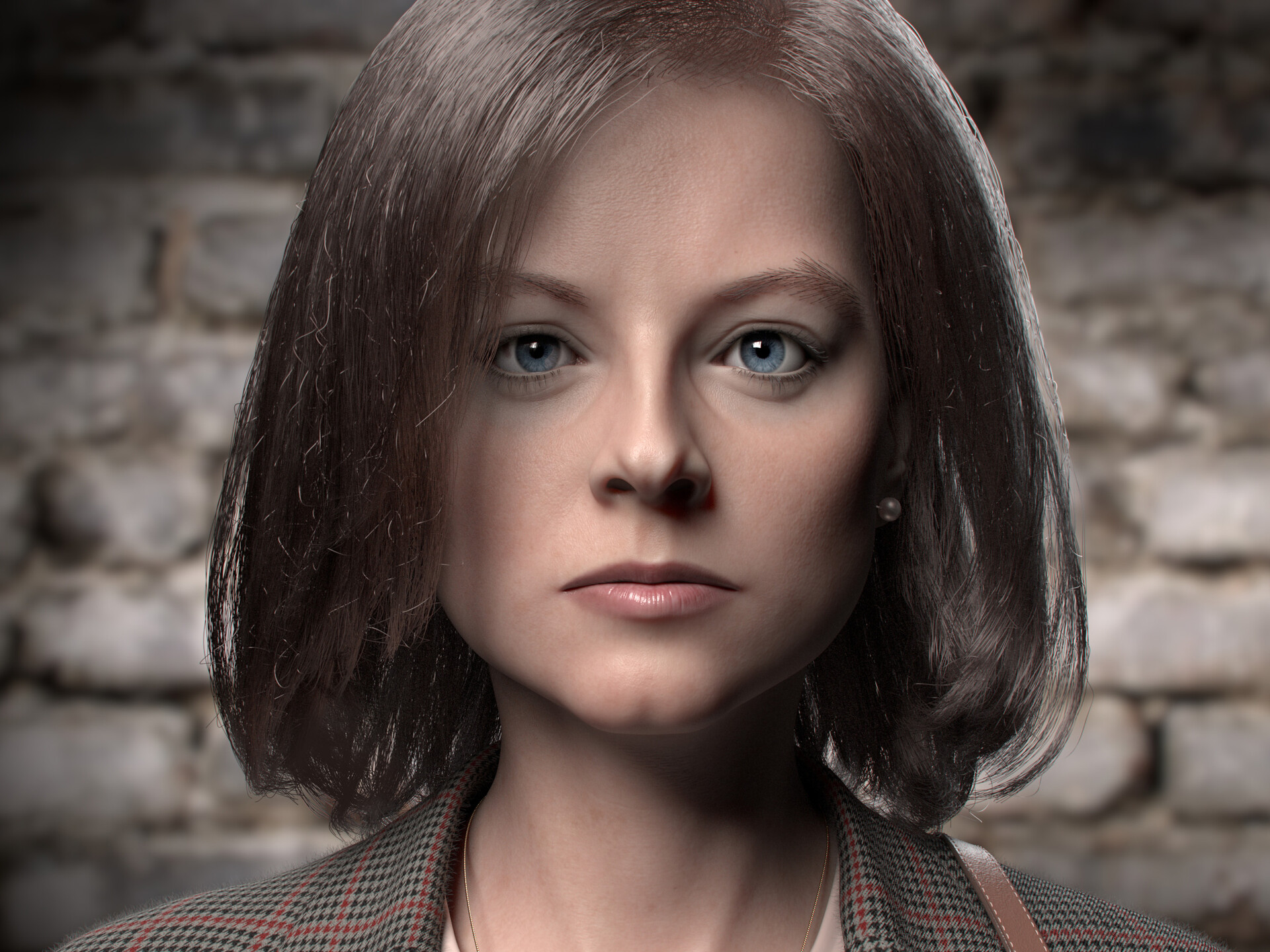 Aprianto Njiau Agent Clarice Starling (Jodie Foster) Likeness The