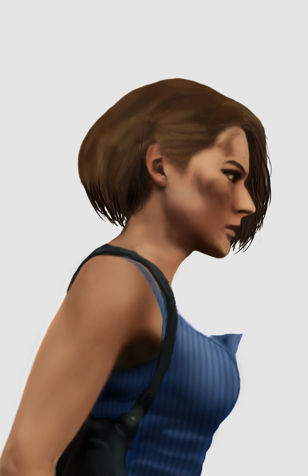 Jill Valentine Portrait Cover (Resident Evil 3 Remake) .