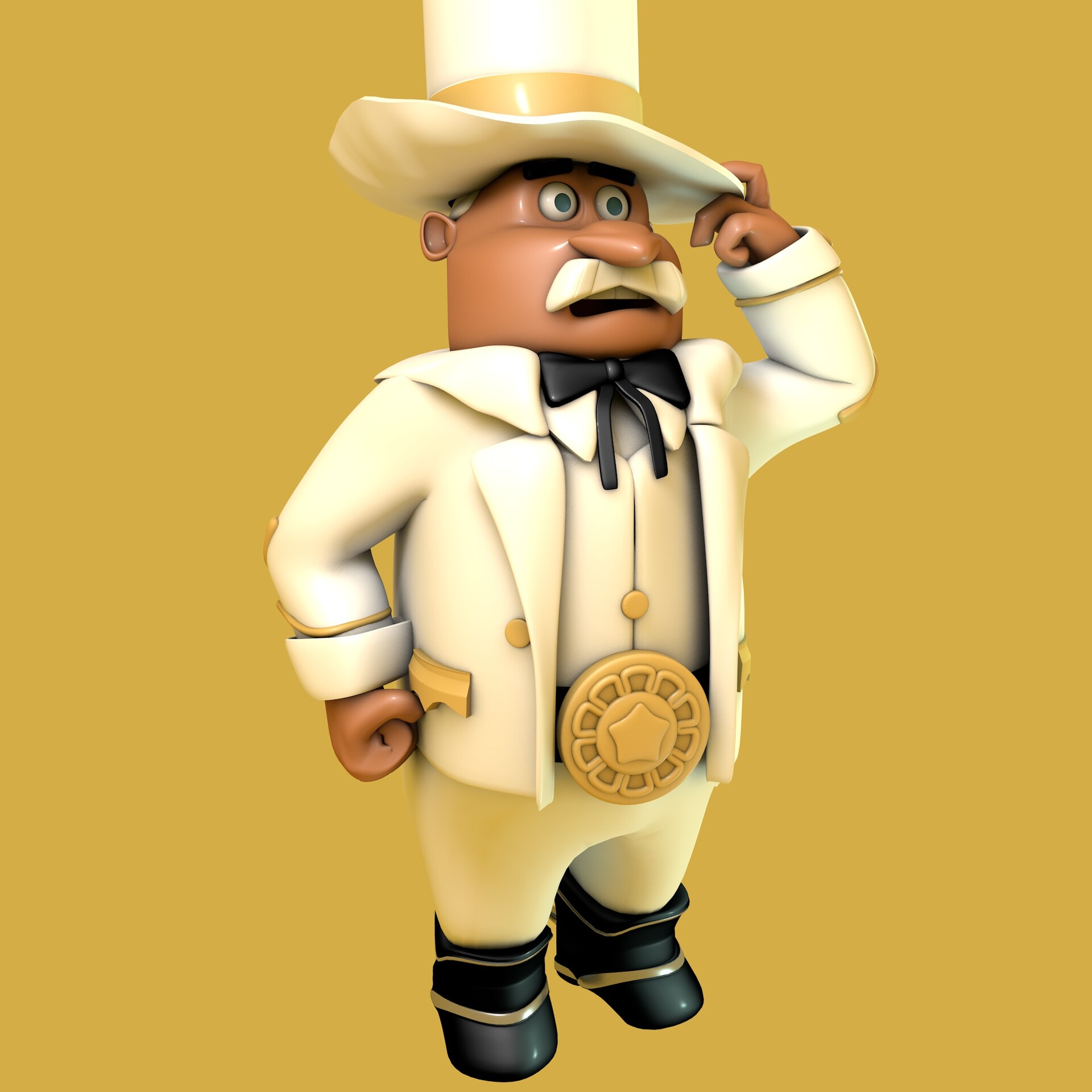 Joey Perez Doug Dimmadome 3d Model