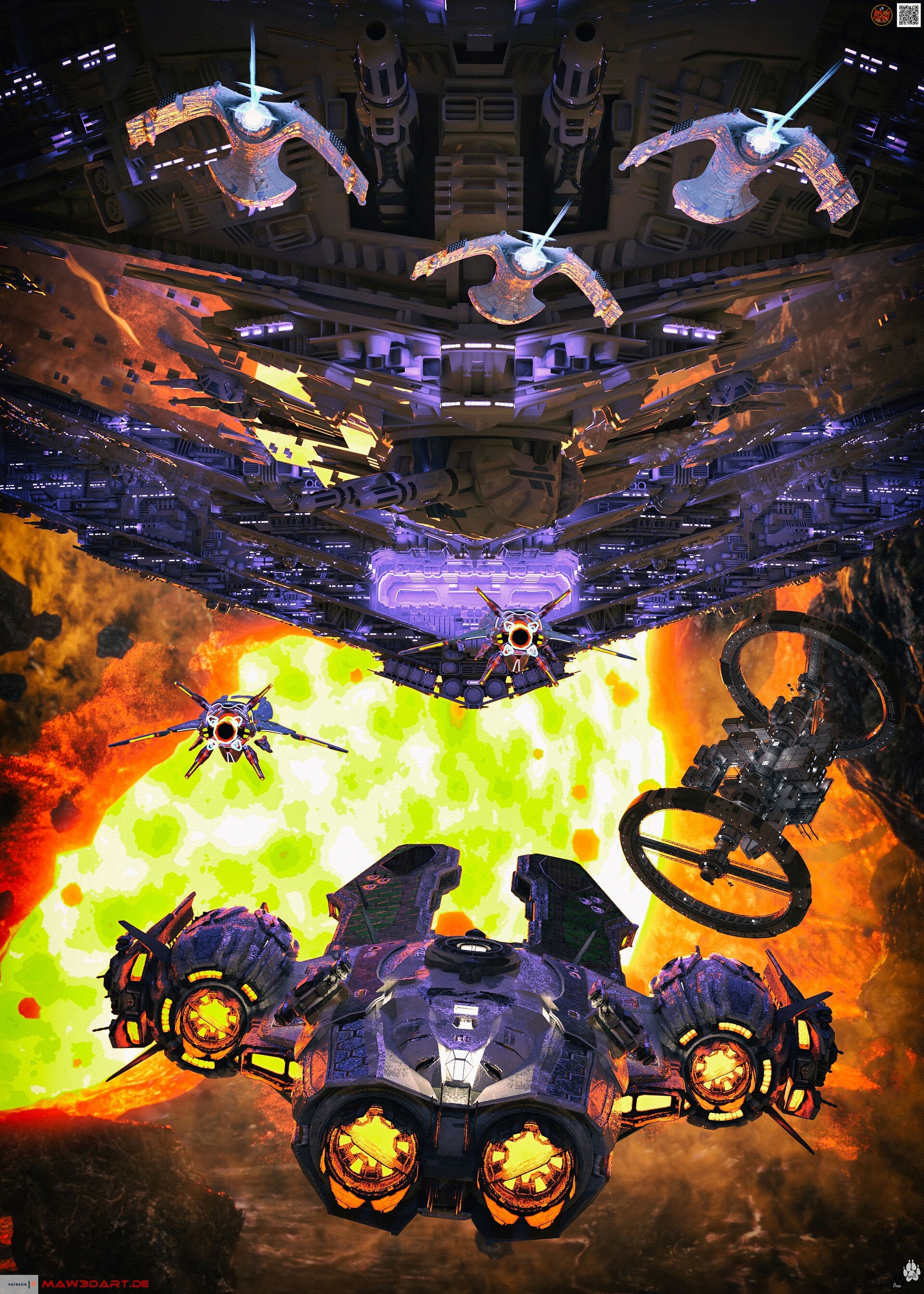 ArtStation Distant Worlds Collide
