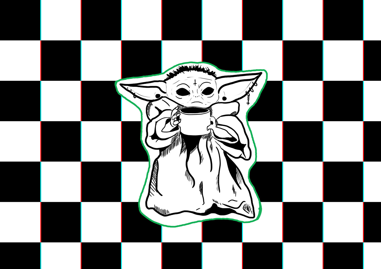 Artstation Emo Baby Yoda Serra Sen