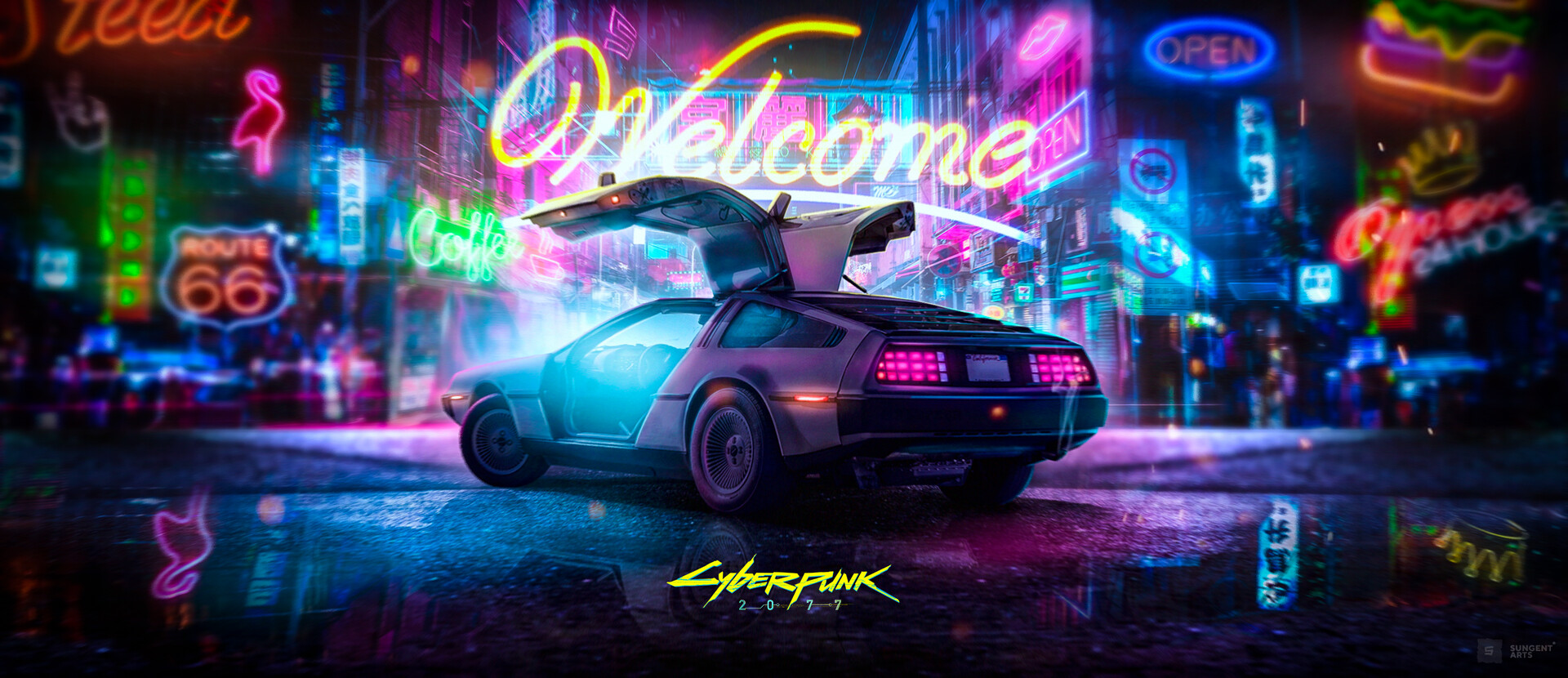 Cyberpunk 2077 Делориан