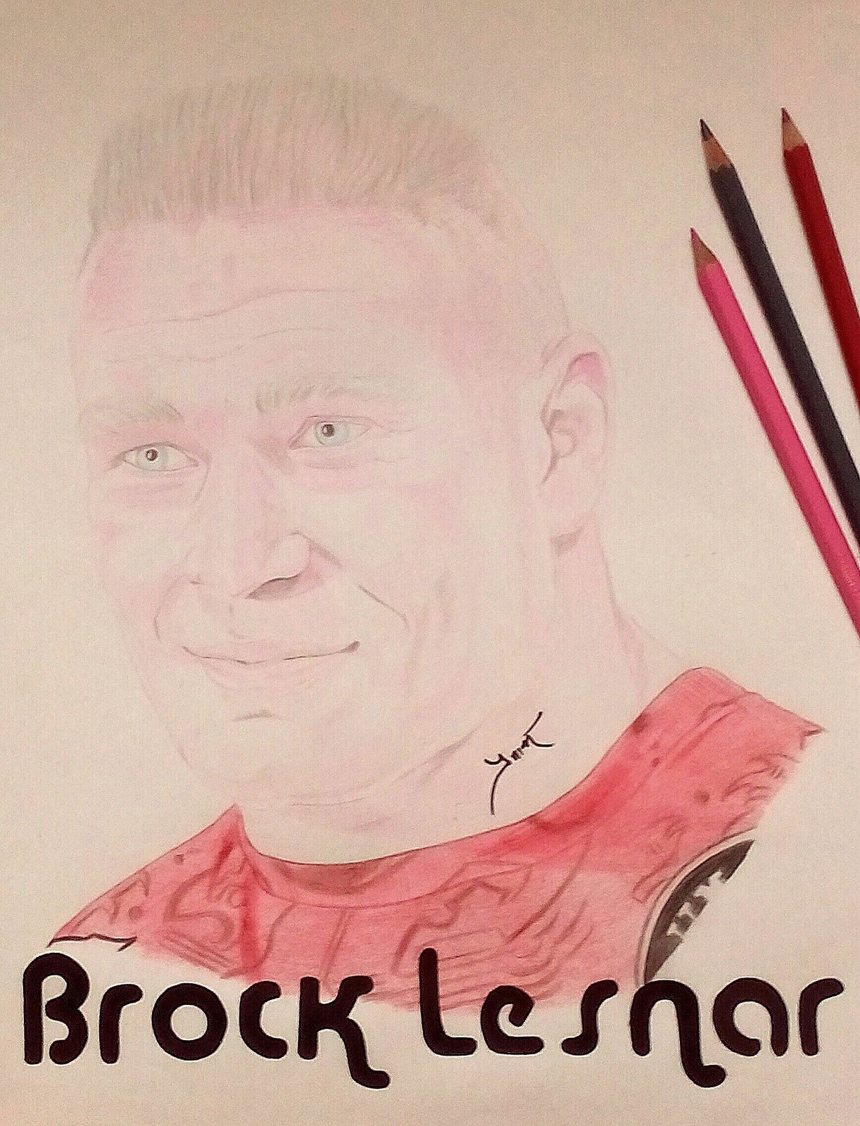 Amit Sharma on Twitter Sketch by me I hope you see it amp respond Big  fan of yours BrockLesnar HeymanHustle WWEIndia WWE  httpstcoqUBEeYQUy8  Twitter