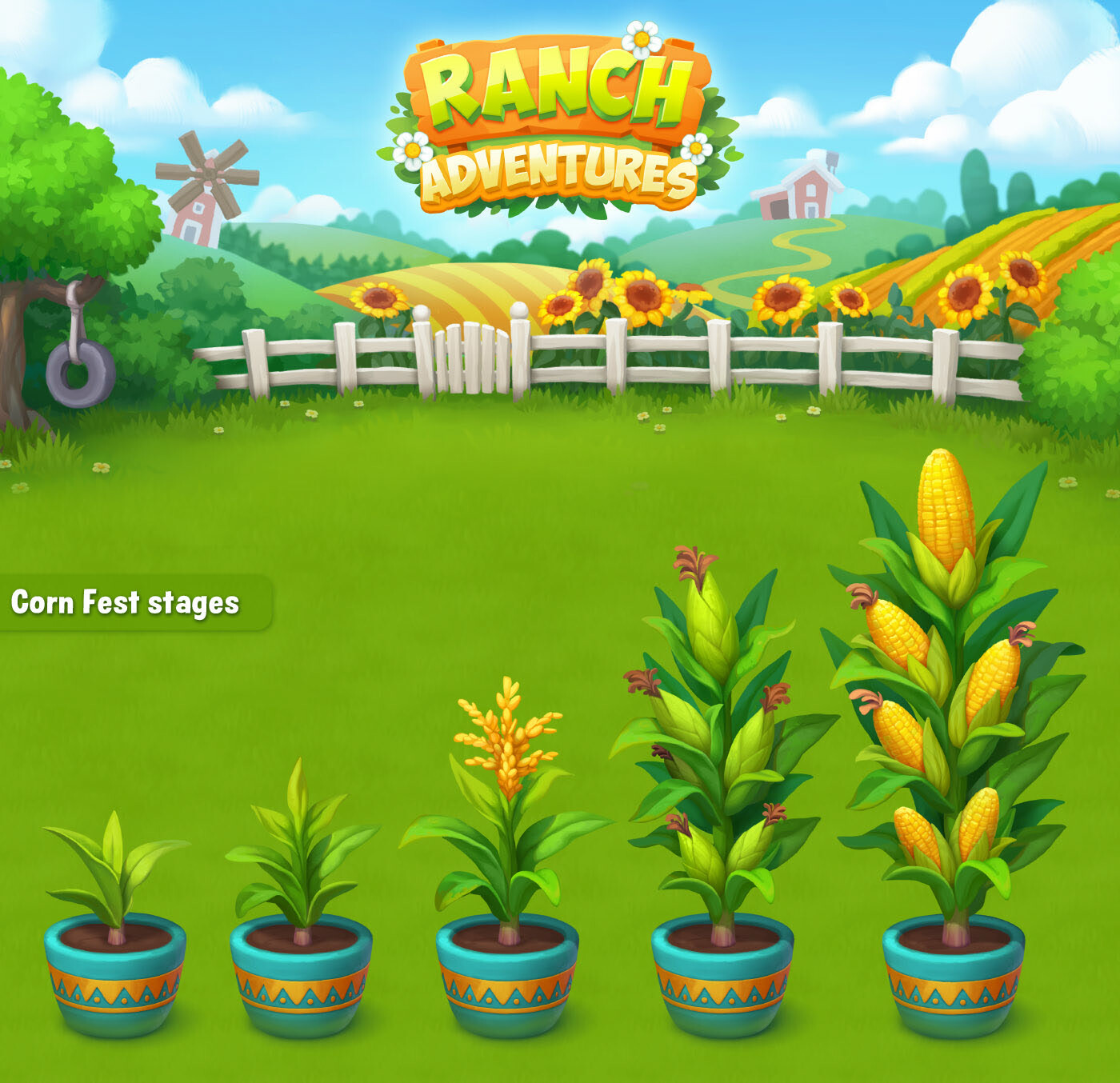 HappyGames Studio - Ranch Adventures (Любимая дача: 3-в-ряд), our casual  free-to-play game