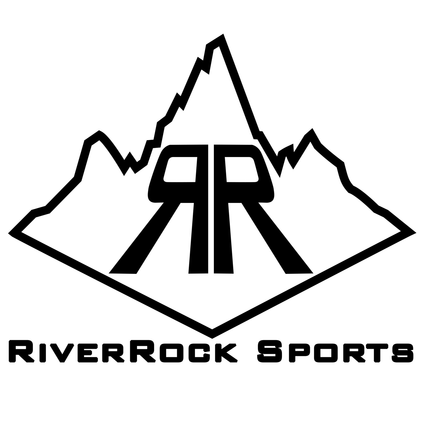 Final iteration of the RRSM logo (Black version)