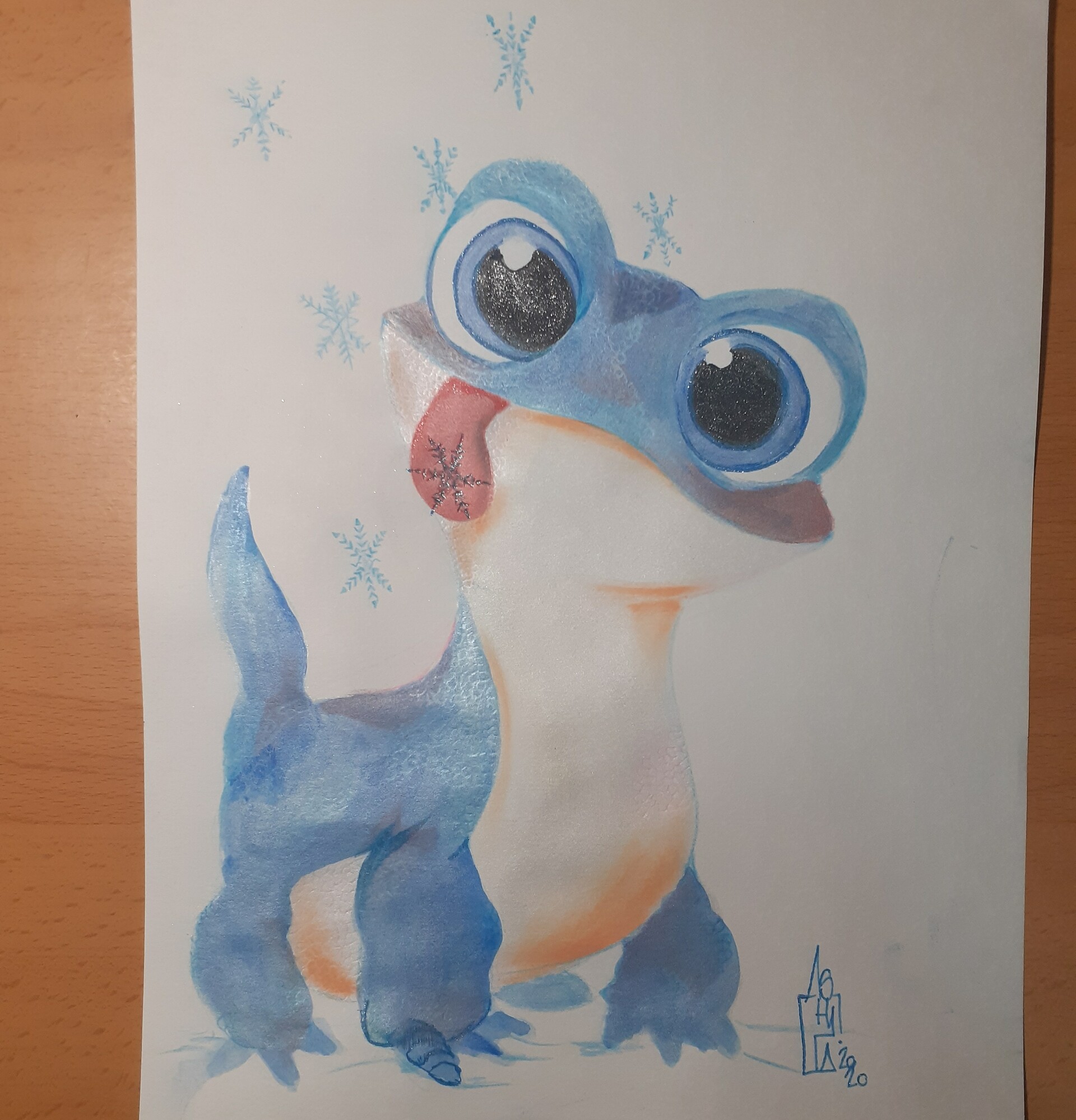 ArtStation - Bruni Fan Art Frozen 2 Disney