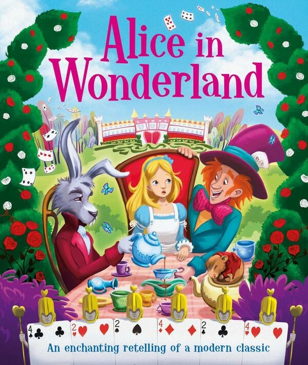 An enchanting retelling of a modern classics!!!
“Alice in Wonderland”
Author: Lewis Carroll
Illustrator: Eva Morales
Publisher: Igloo Books (2018)
ISBN-10: 1499880049
ISBN-13: 978-1499880045