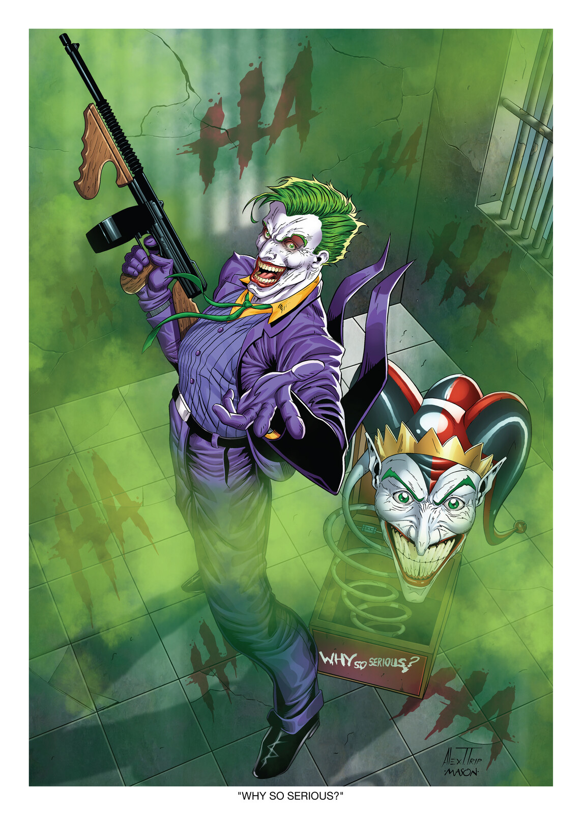 Joker Tommy Gun
