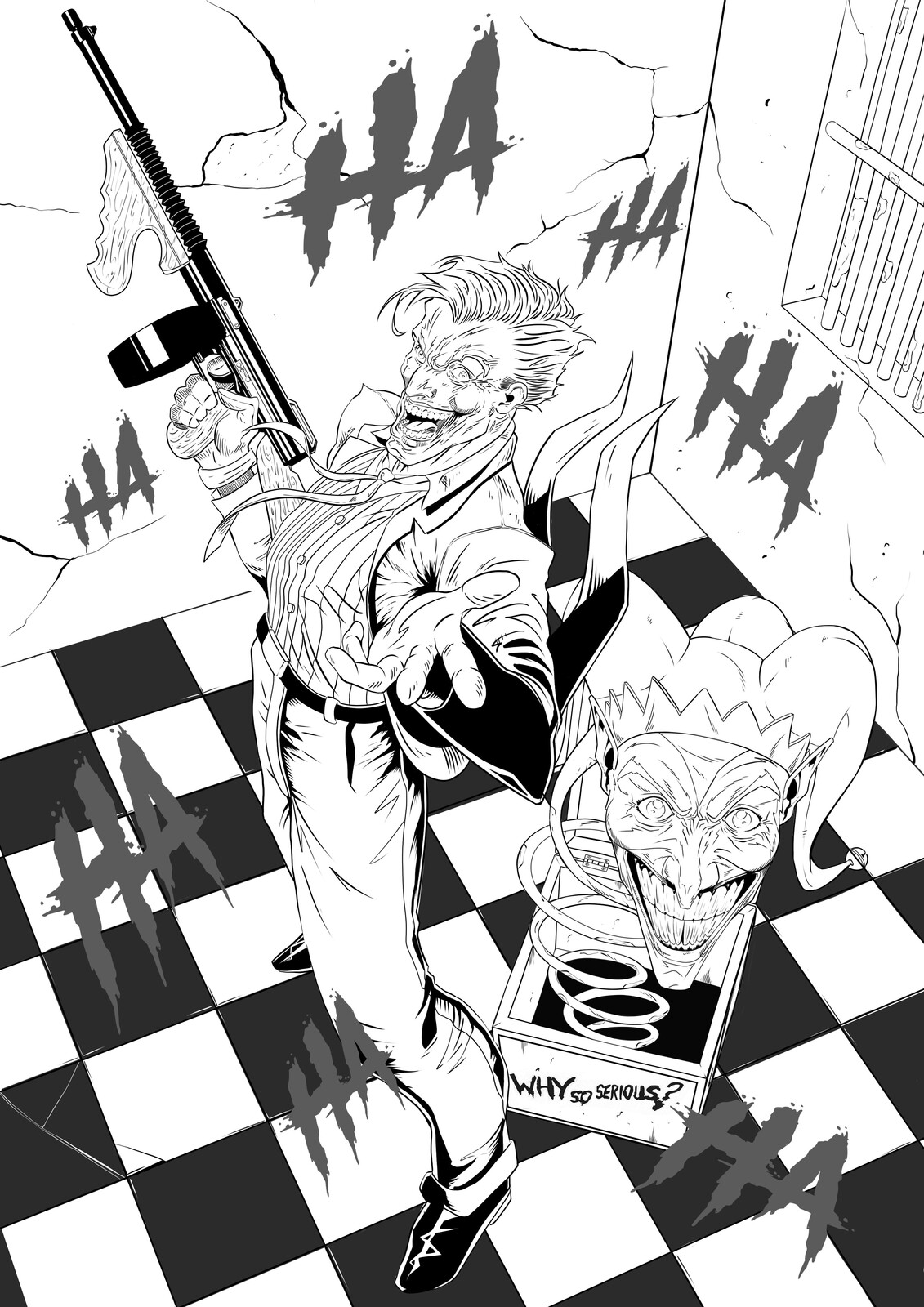 Joker Tommy Gun