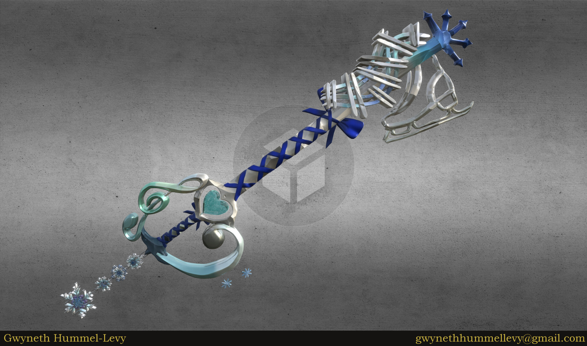 ArtStation Fan Keyblade