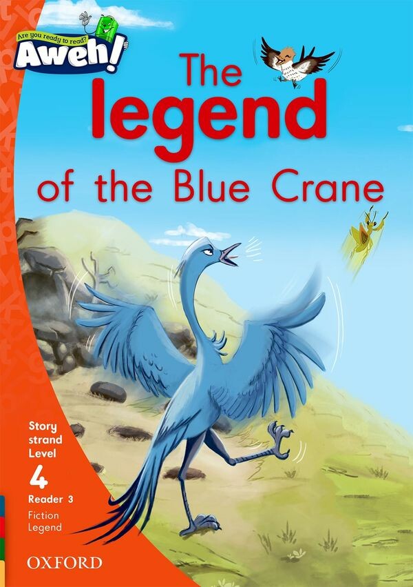 “The legend of the Blue Crane”
Author: L. Beake
Illustrator: Eva Morales
Publisher: OUP Southern Africa (2017)
ISBN-13: 9780190426941