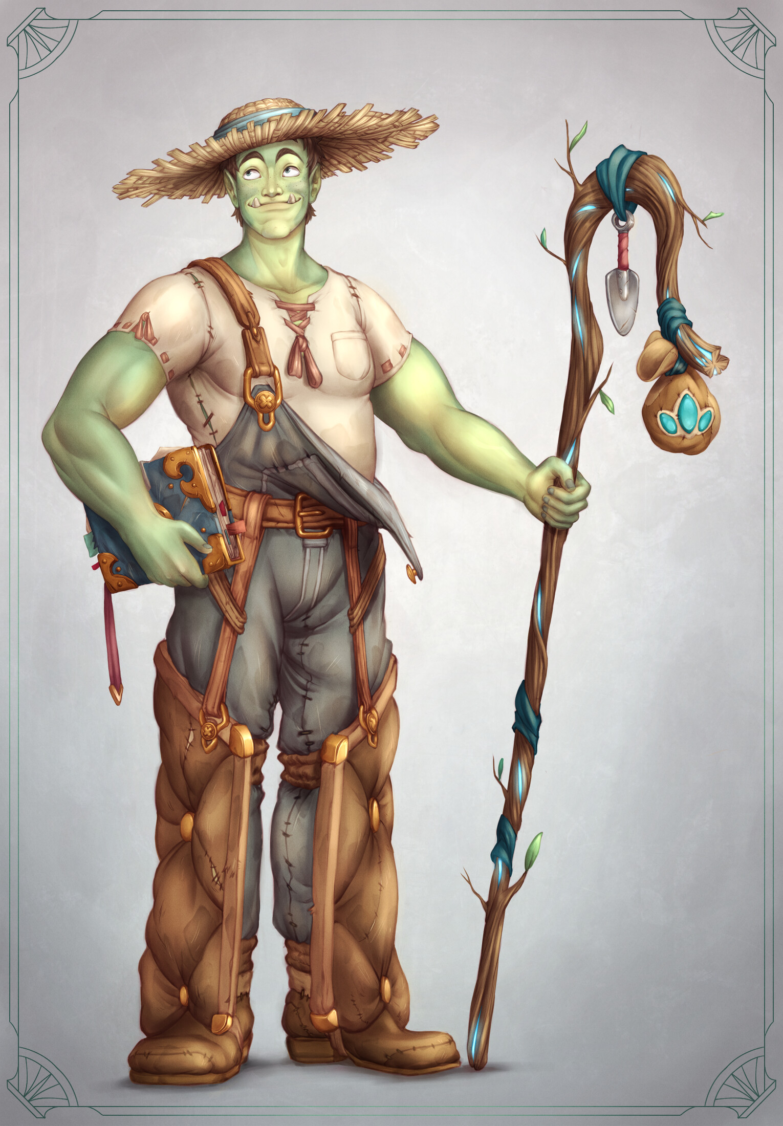 Antonio Demico on X: And finally, here's the last subrace of the new #DnD  living-plant race, the Harvestborn! I'm very excited to say that the race  will be released for all Dragon