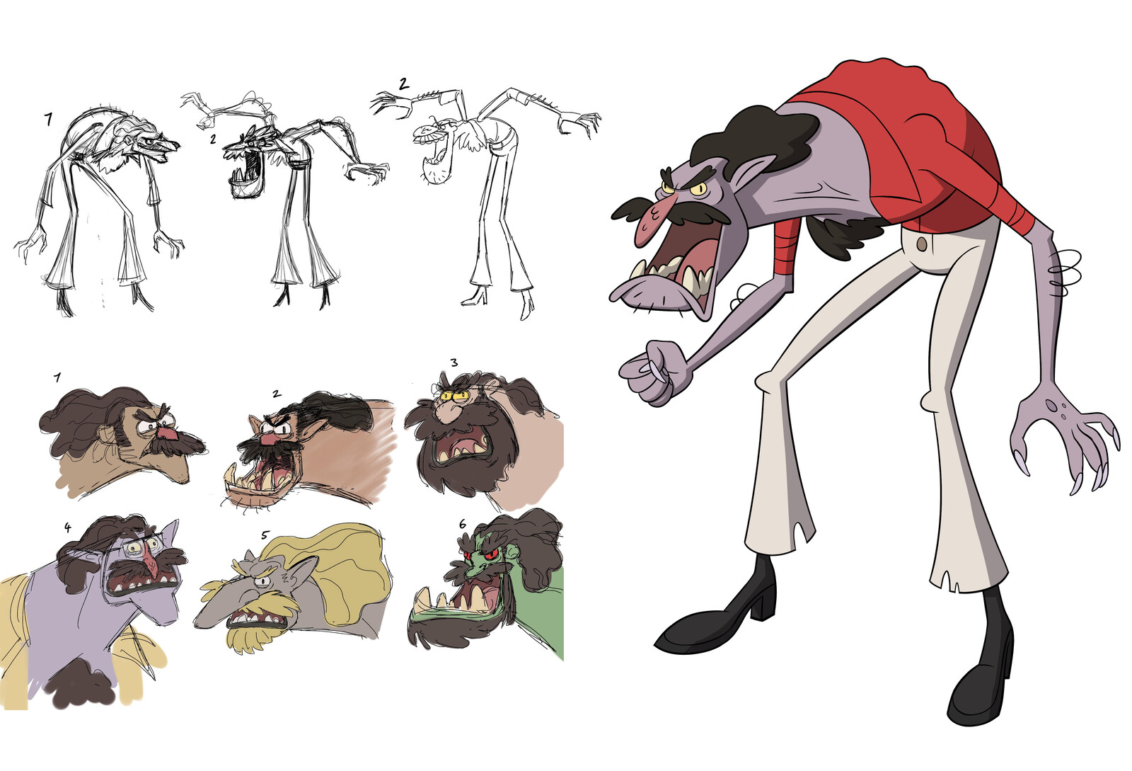 Artstation Class Work Fundamentals Of Character Design With