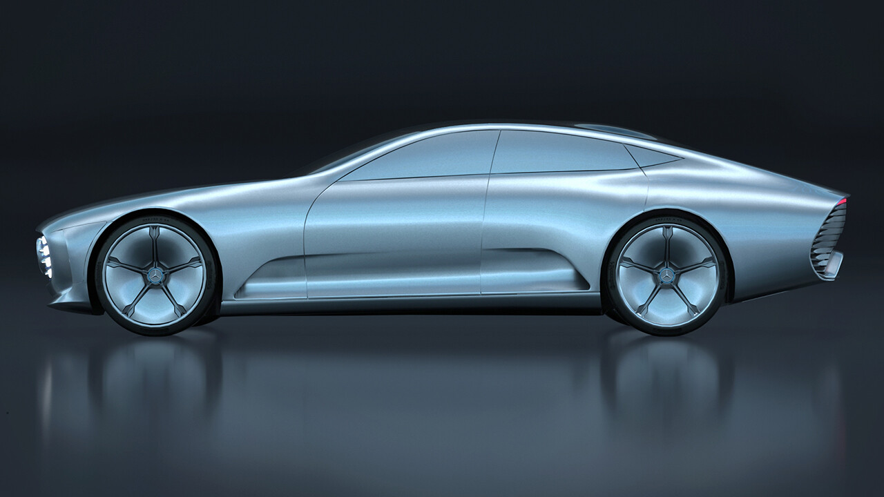 Mercedes Benz Vision gt чертежи