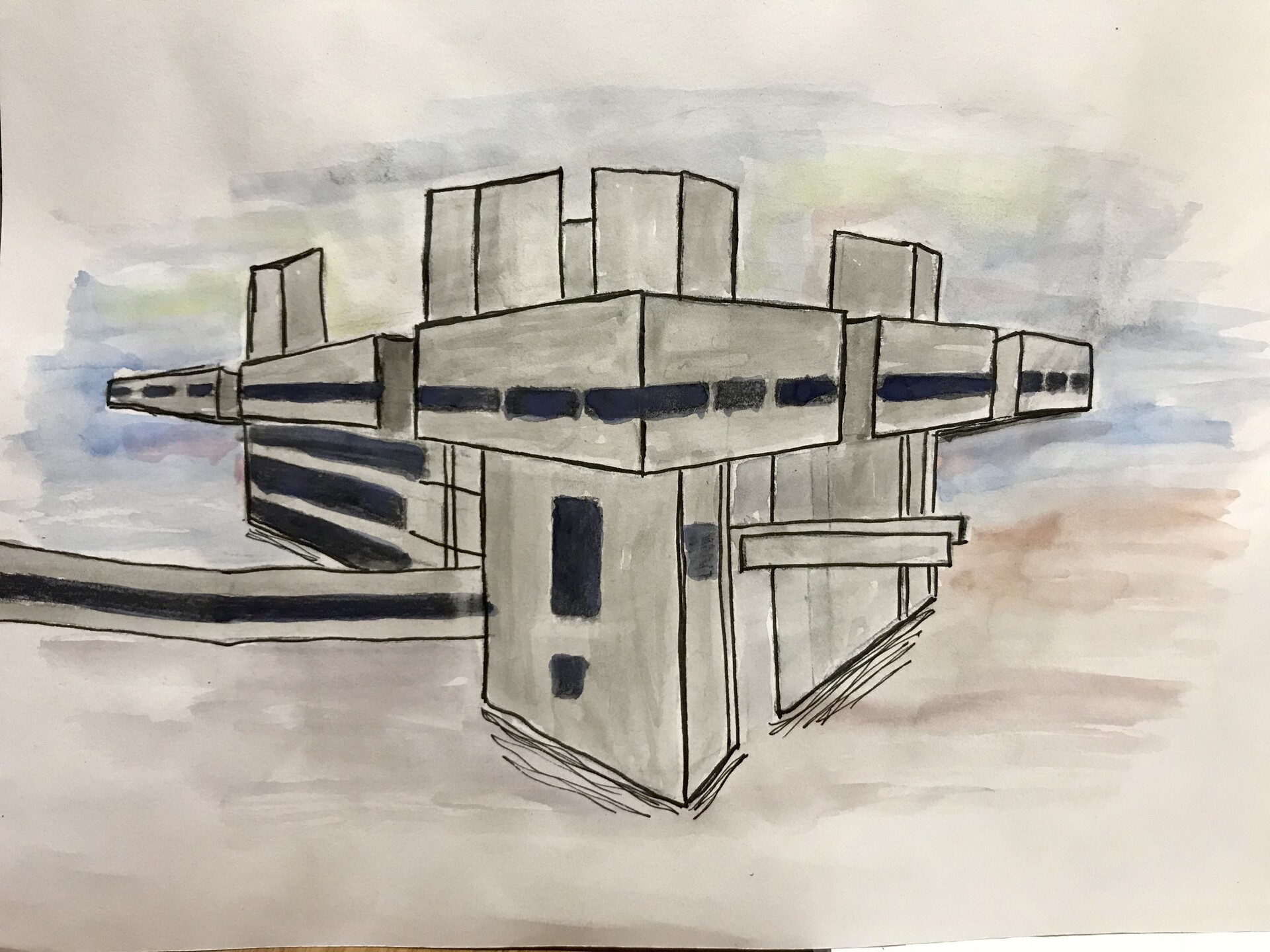 Artstation Tercuman Newspaper Building Istanbul Melike Eda Dalgic