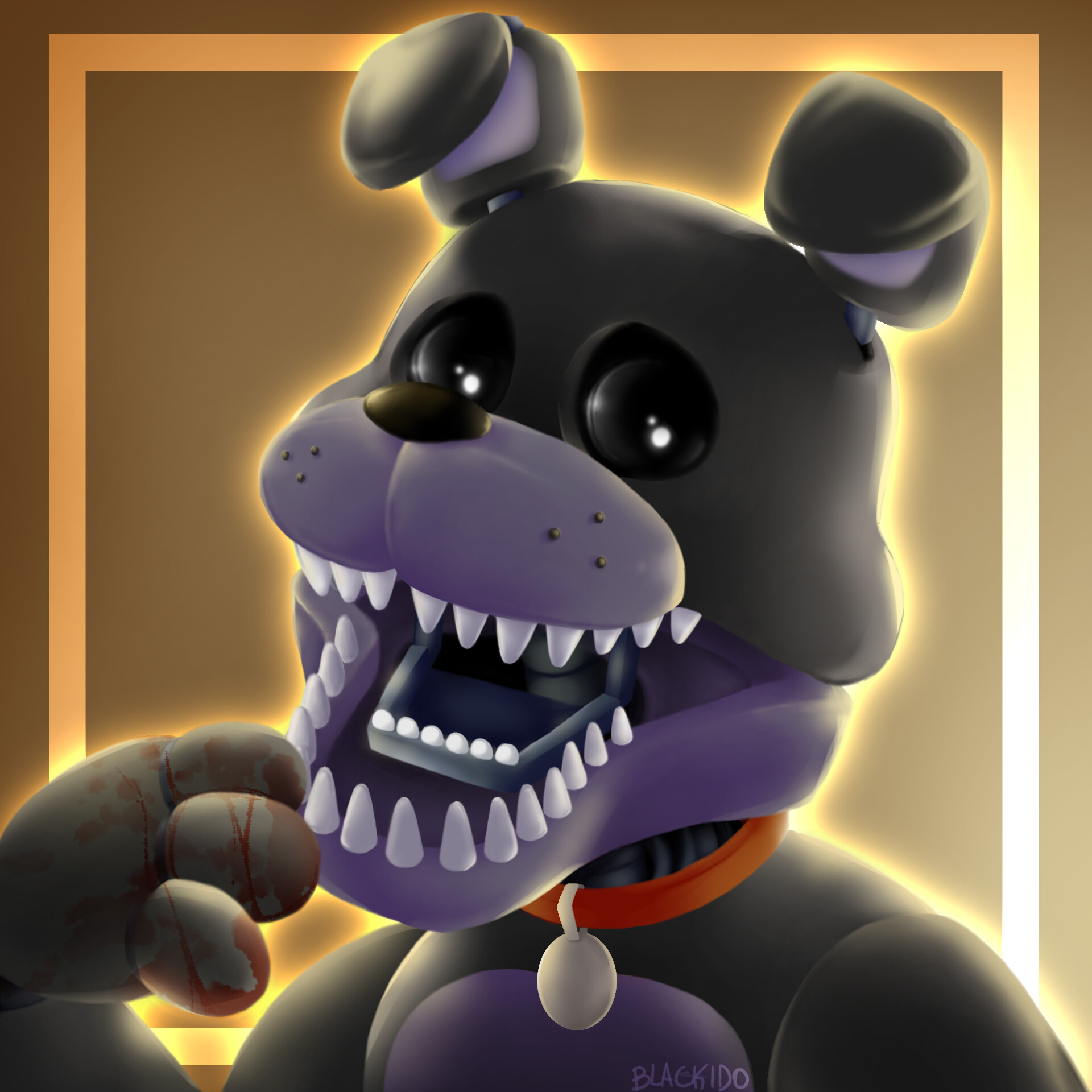 Fanart of the new character of the fnaf novels.
