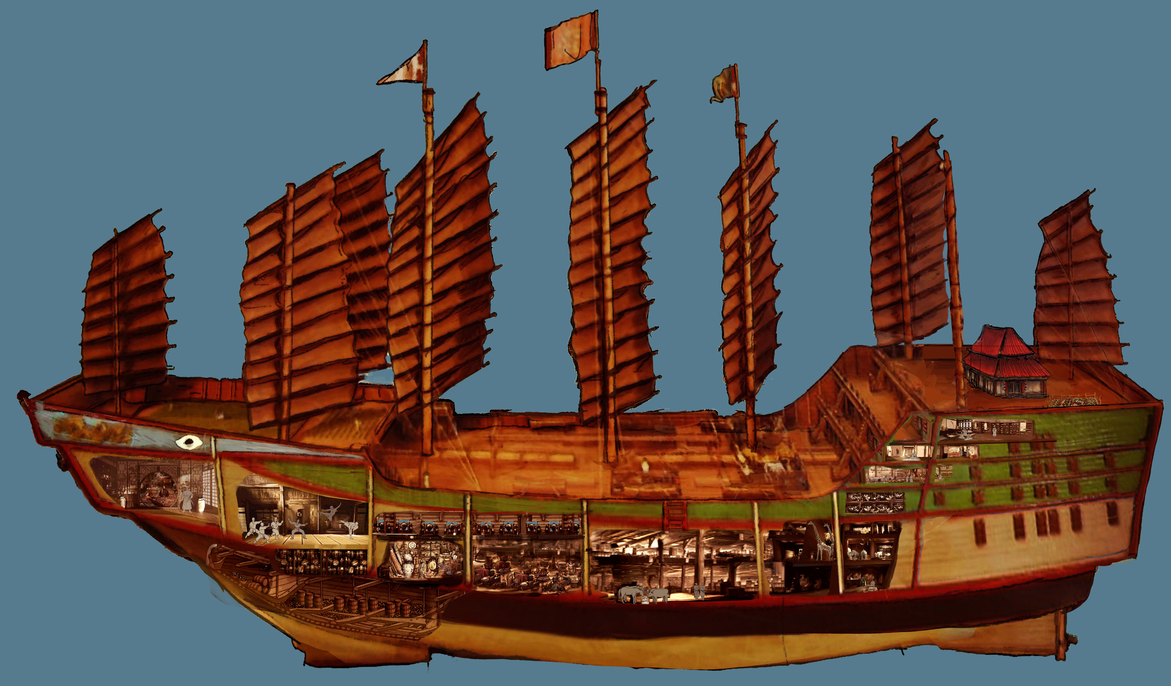 Jesse Wood - Zheng He Treasure Ship