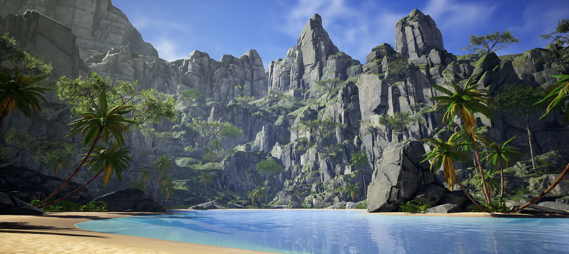 Tropical Island Terrain 3 3D Model $59 - .max .obj - Free3D