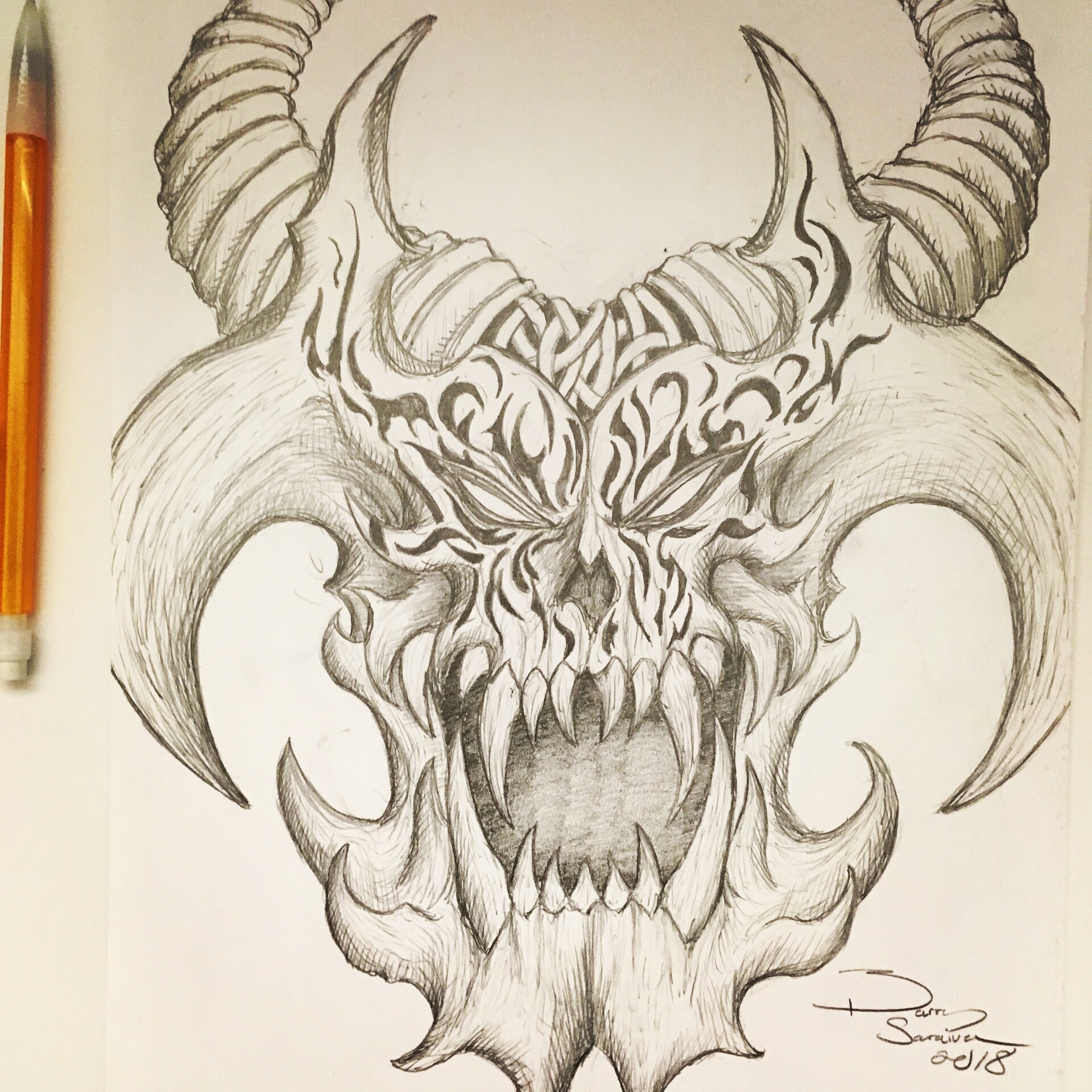 ArtStation - Diablo Style Demon