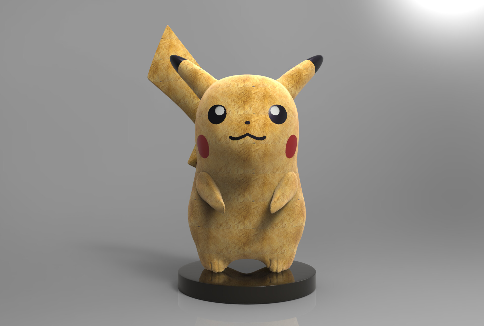 ArtStation - Pikachu (low poly)