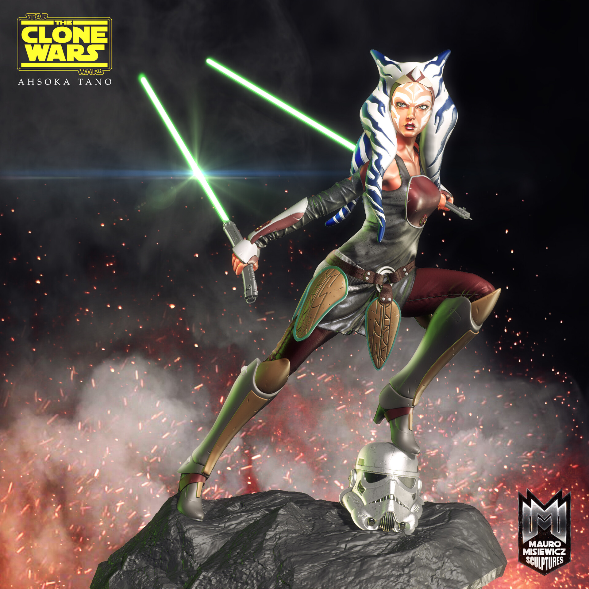 Star Wars: Rebels Premium Format Ahsoka Tano Statue