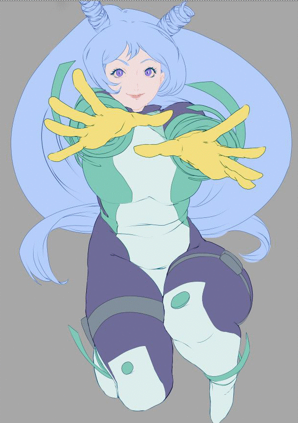 Joy Enriquez Nejire Hado fanart(with WIP)