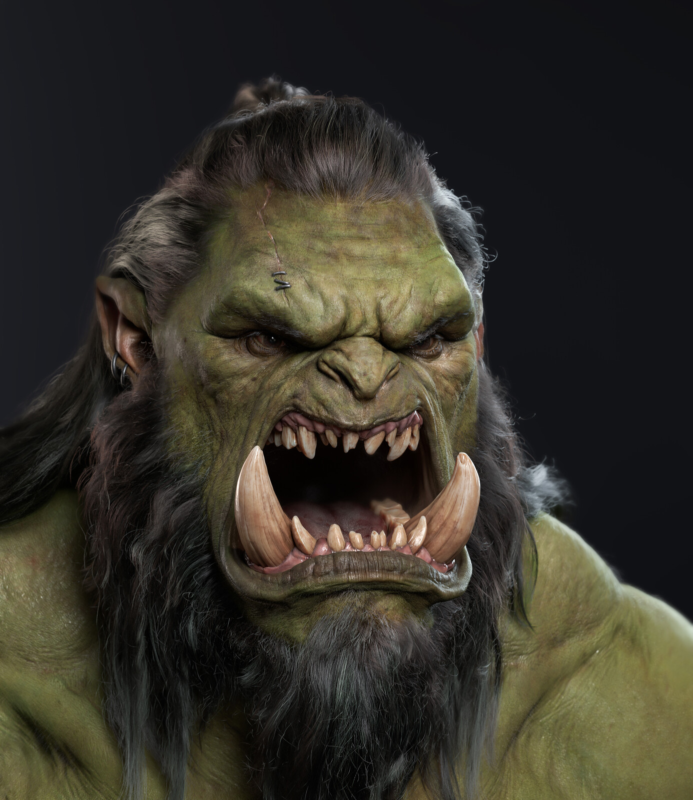 Orc head