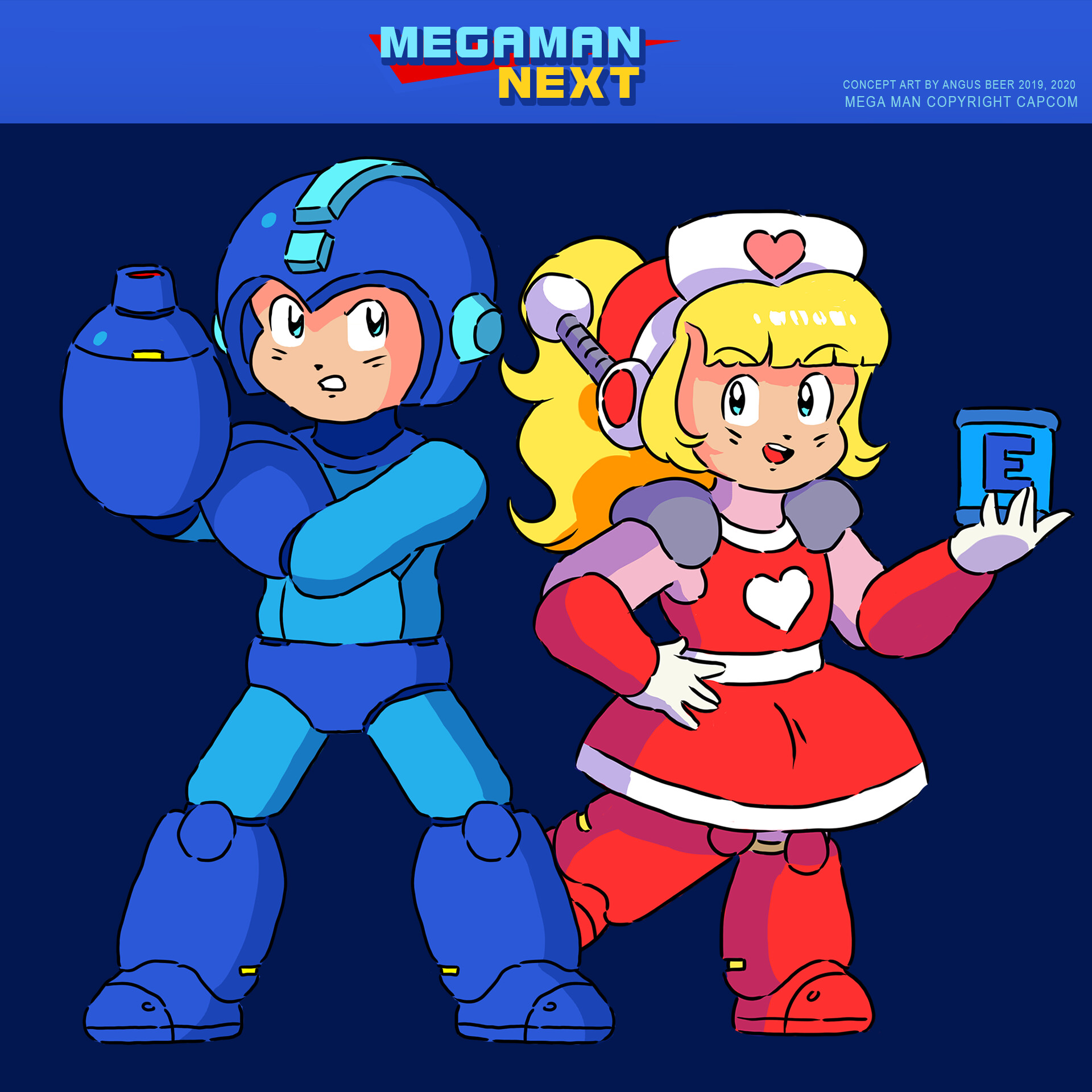Artstation Mega Man Next Overview Angus Beer Artstation Mega Man Next Overview Angus Beer