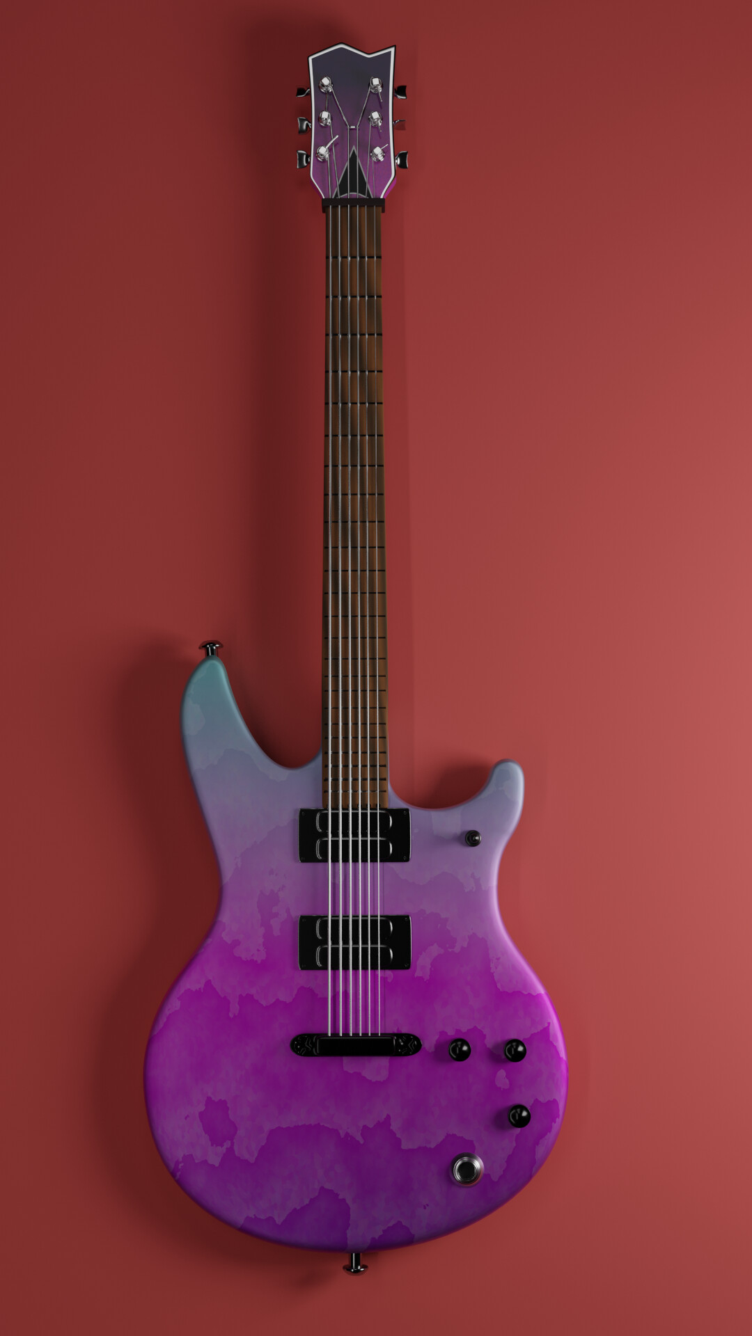 Jørn Kjenstad Electric Guitar, Procedual Material Study.
