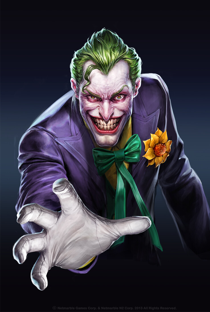 ArtStation - Rich wars character Joker