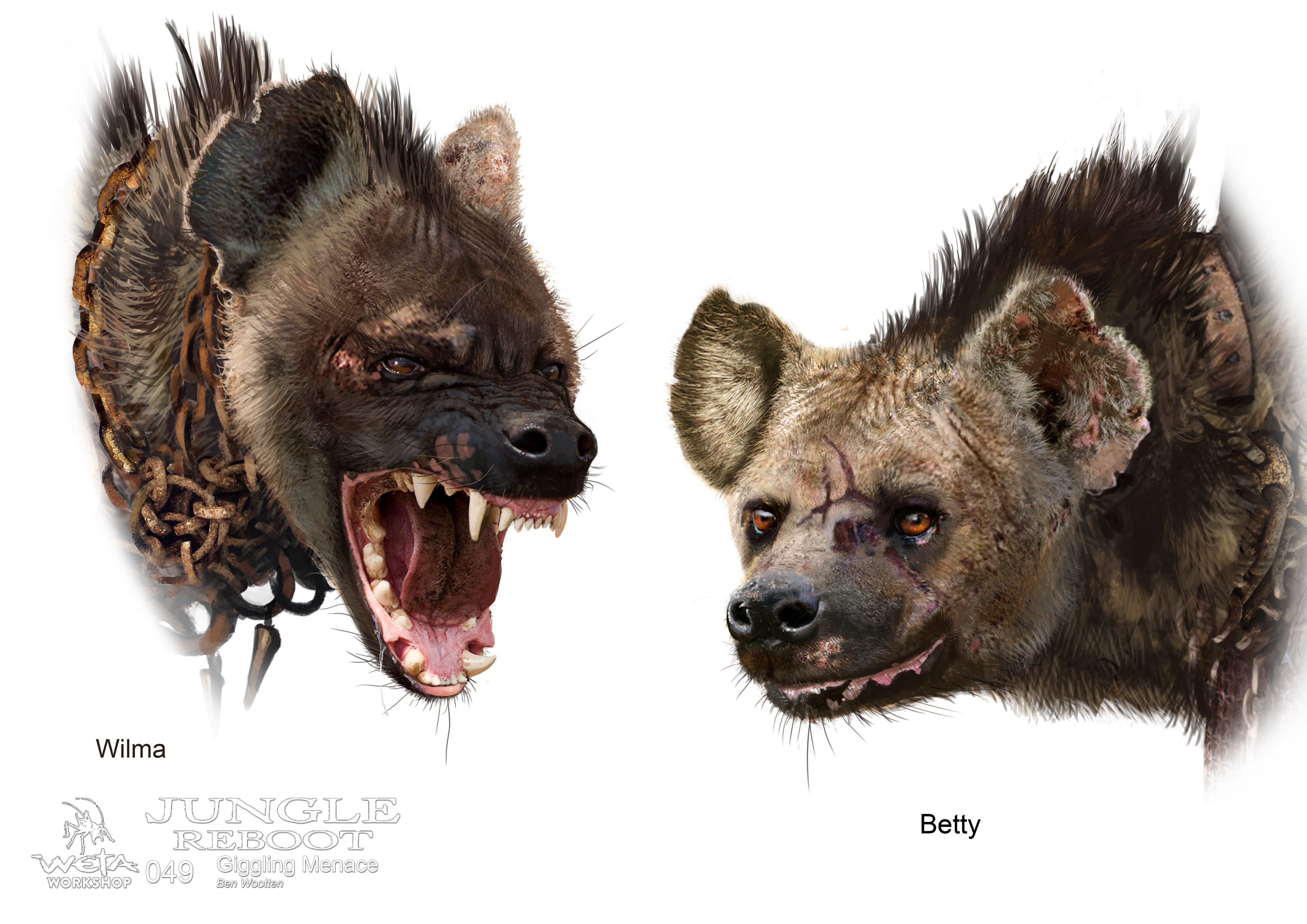 Hyena Design - Artist: Ben Wootten